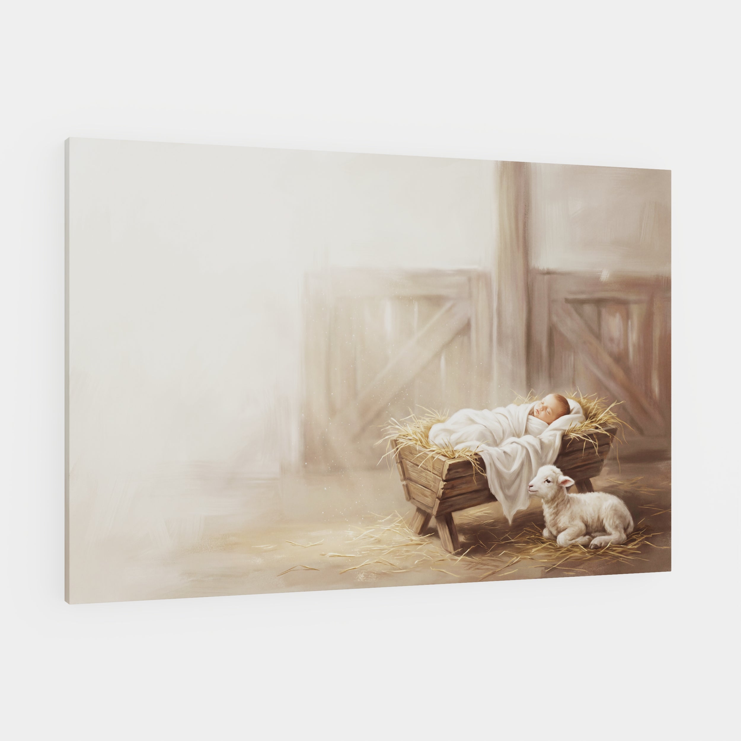 Away in a Manger - Canvas