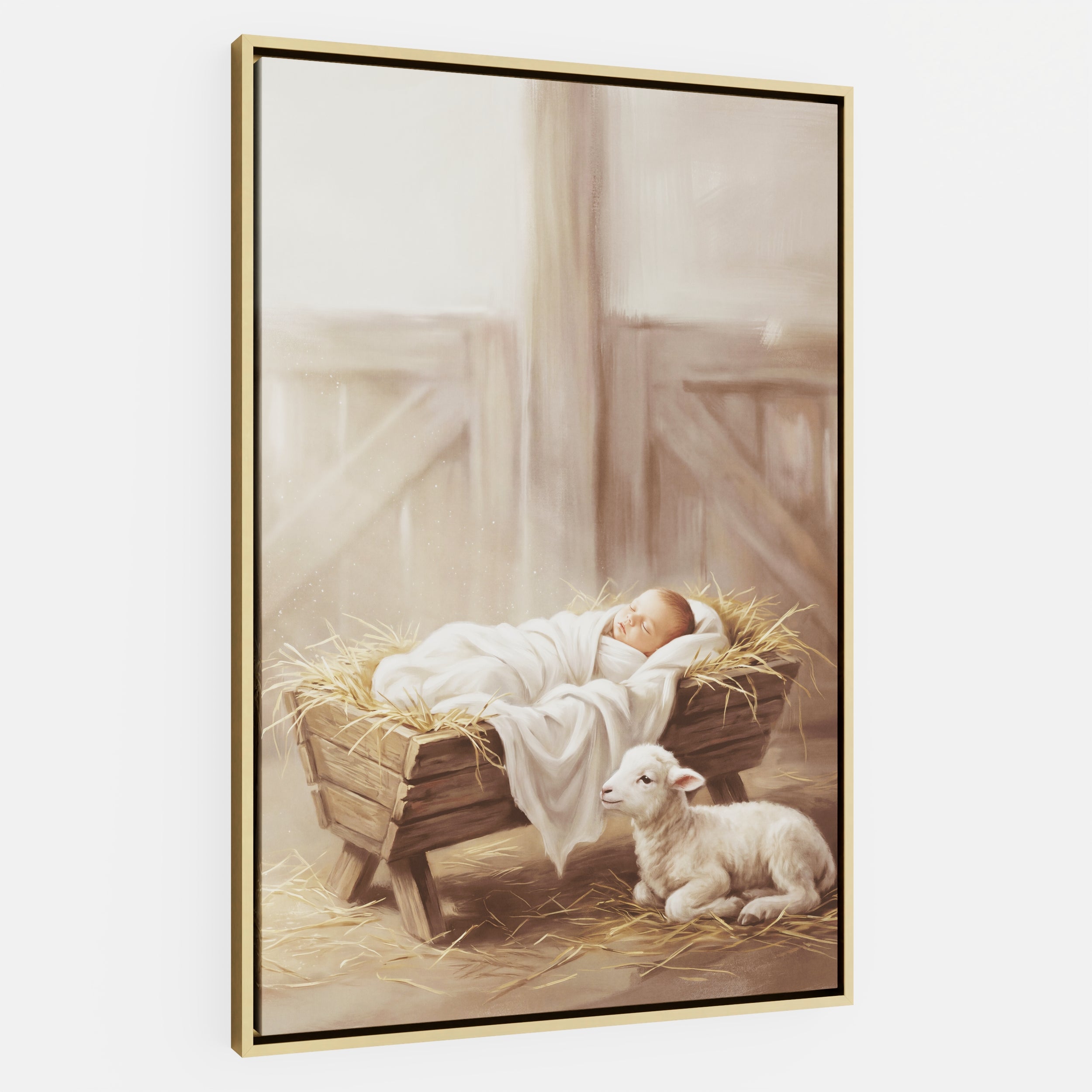 Away in a Manger - Canvas