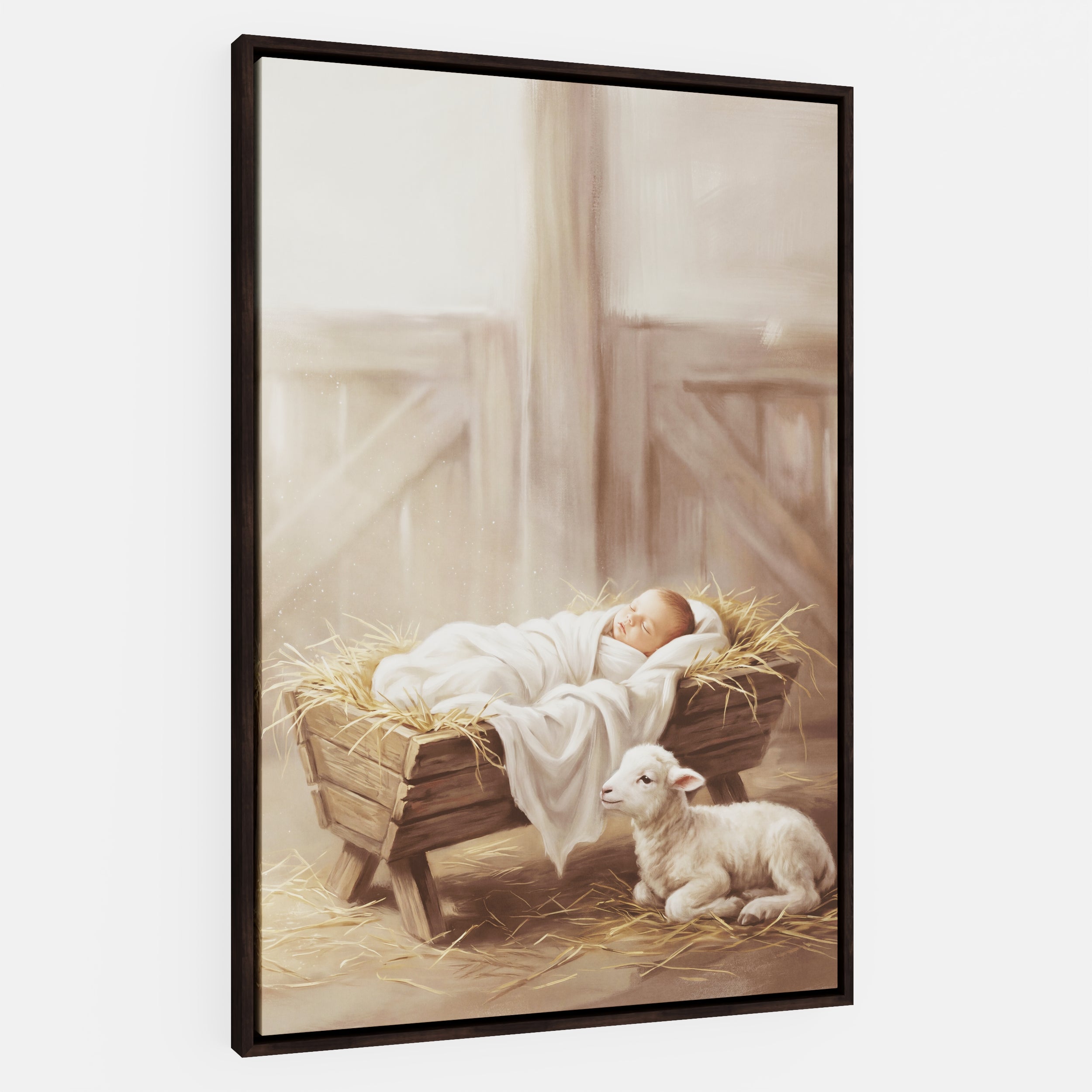 Away in a Manger - Canvas