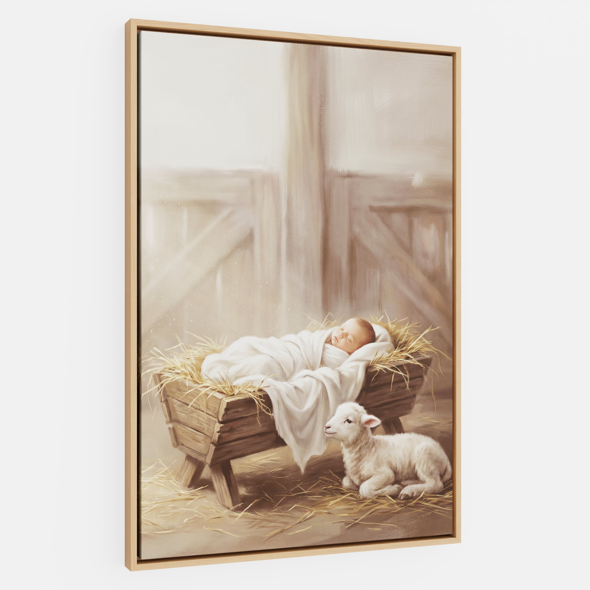 Away in a Manger - Canvas