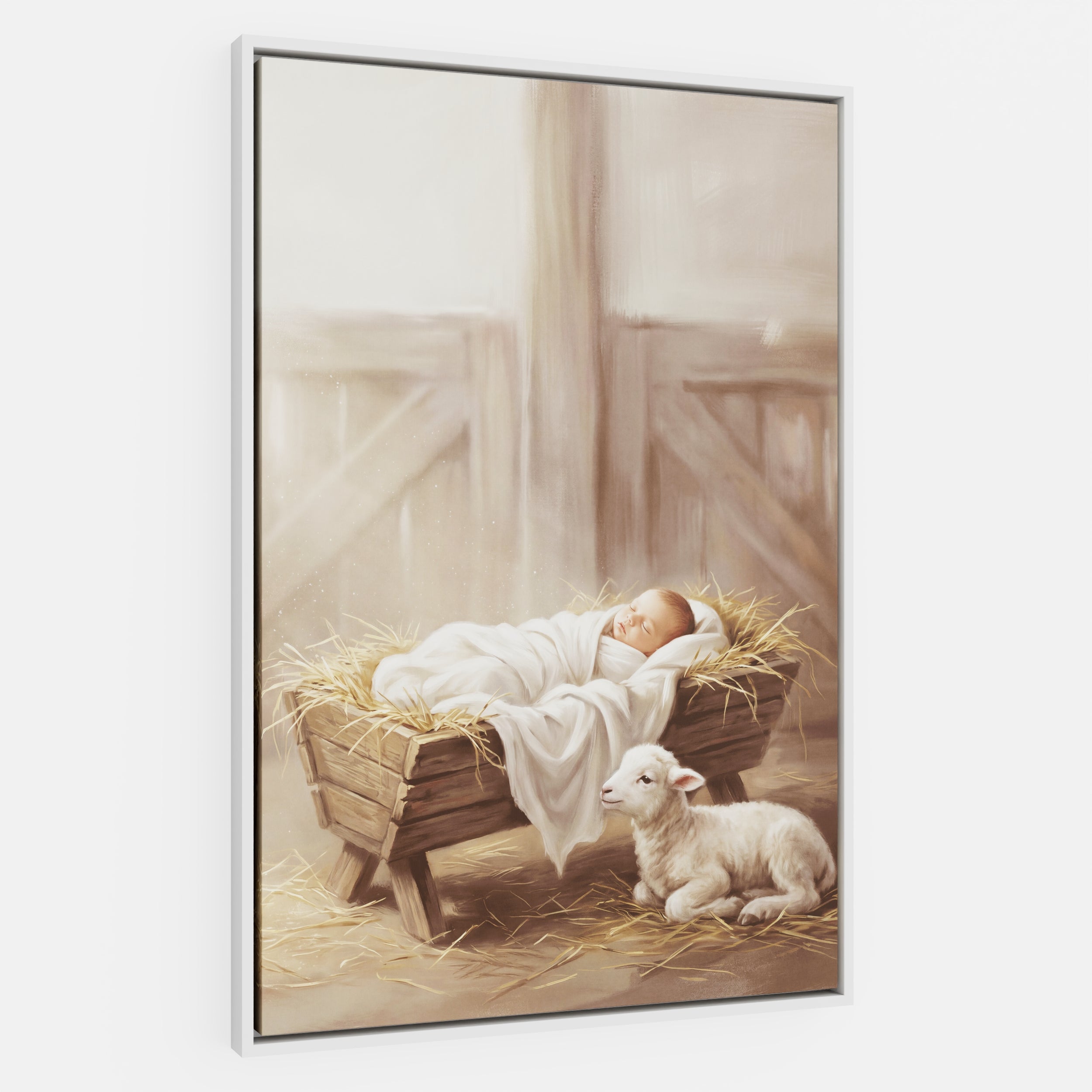 Away in a Manger - Canvas