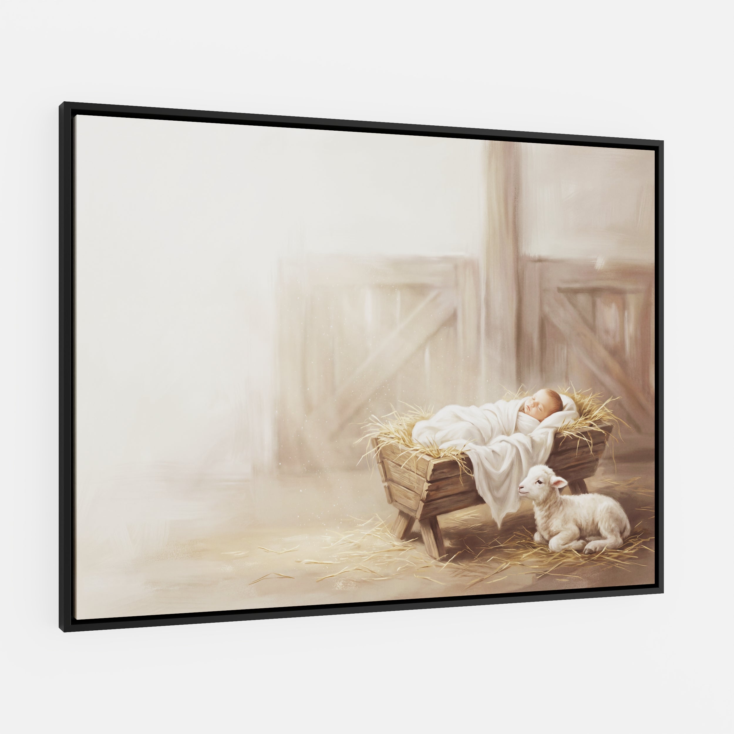 Away in a Manger - Canvas