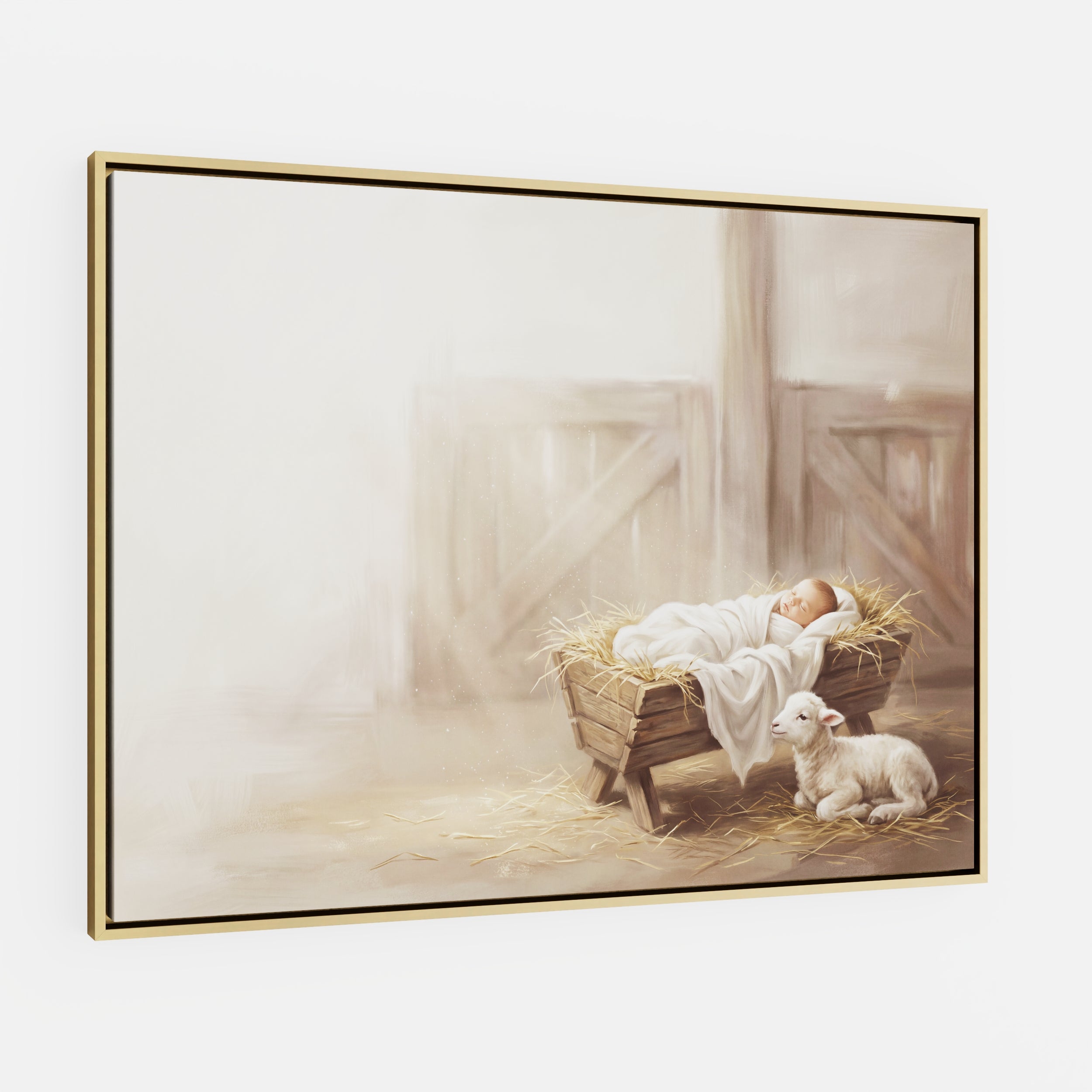 Away in a Manger - Canvas