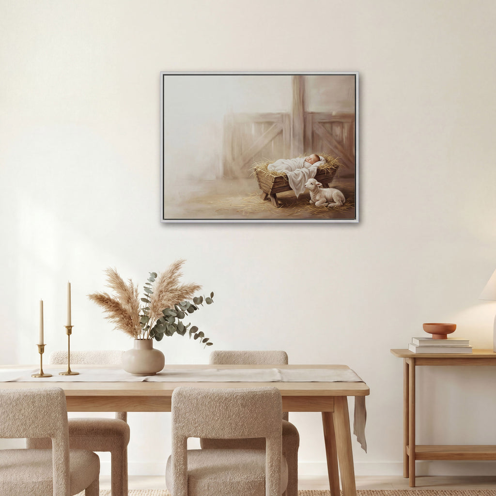 Away in a Manger - Canvas