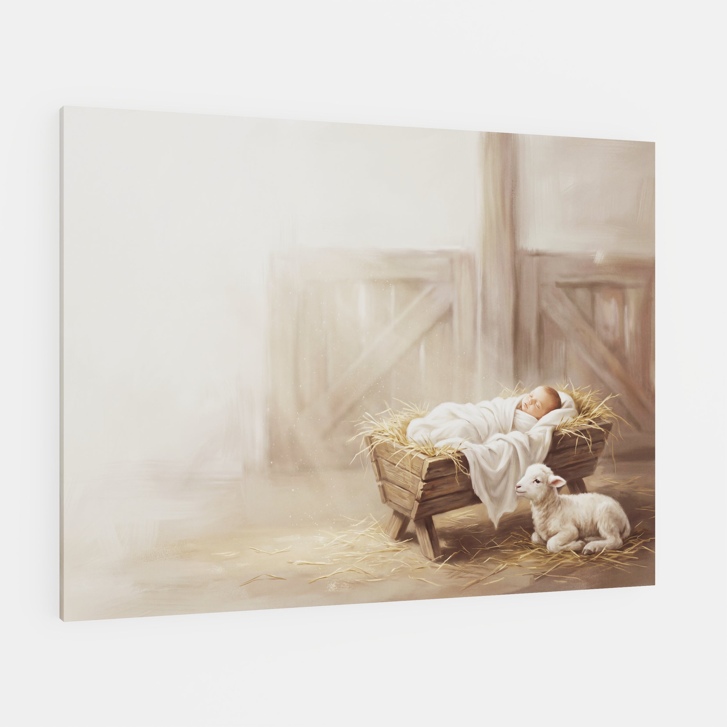 Away in a Manger - Canvas