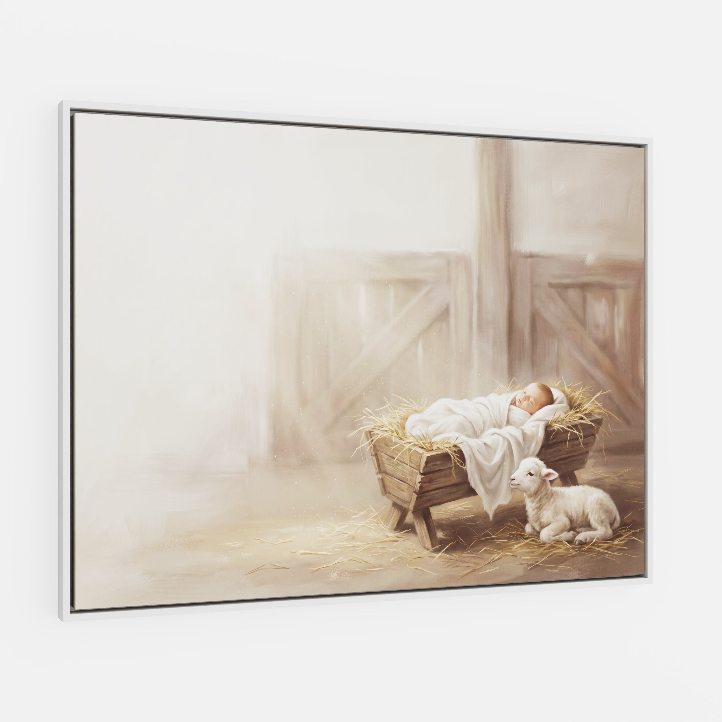 Away in a Manger - Canvas