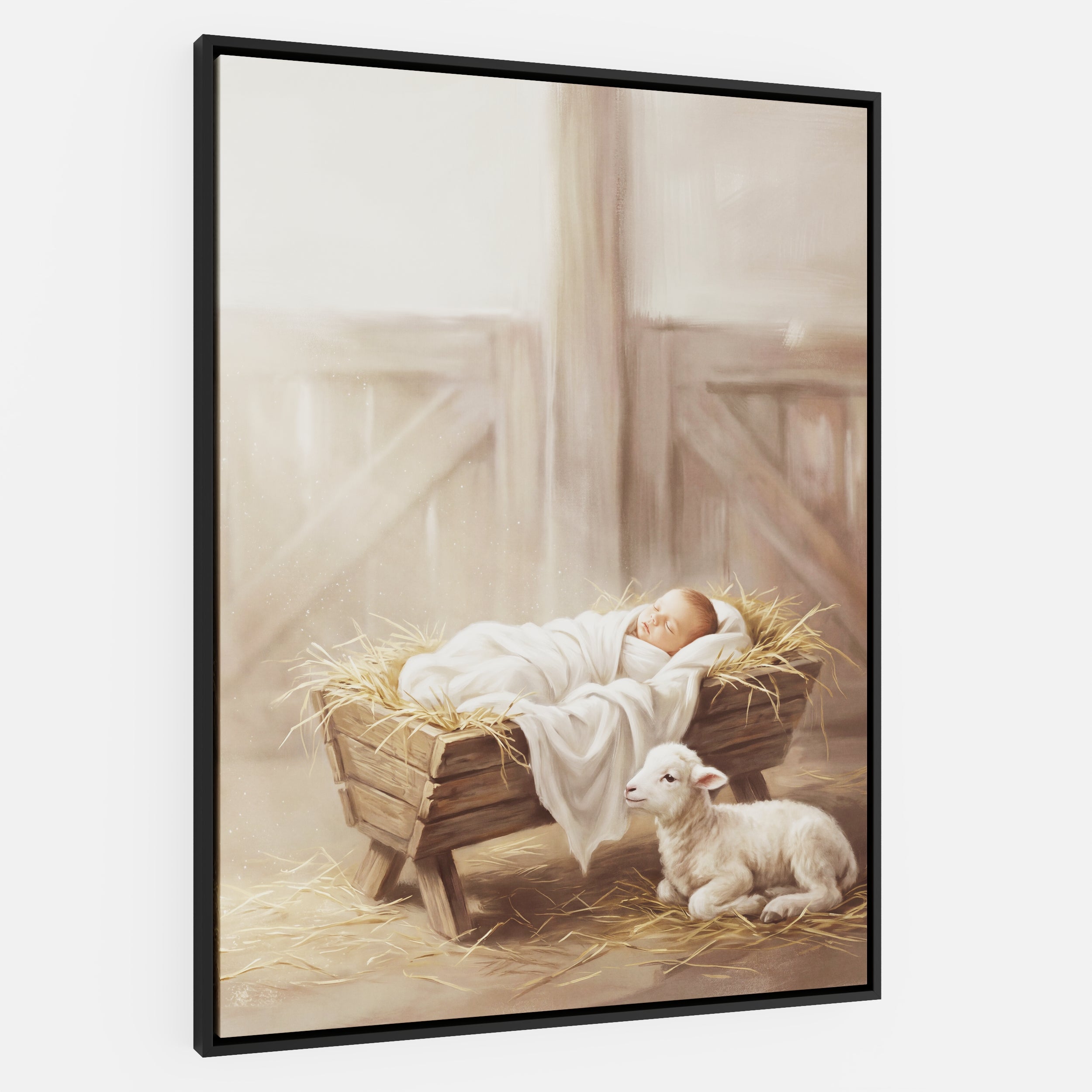 Away in a Manger - Canvas