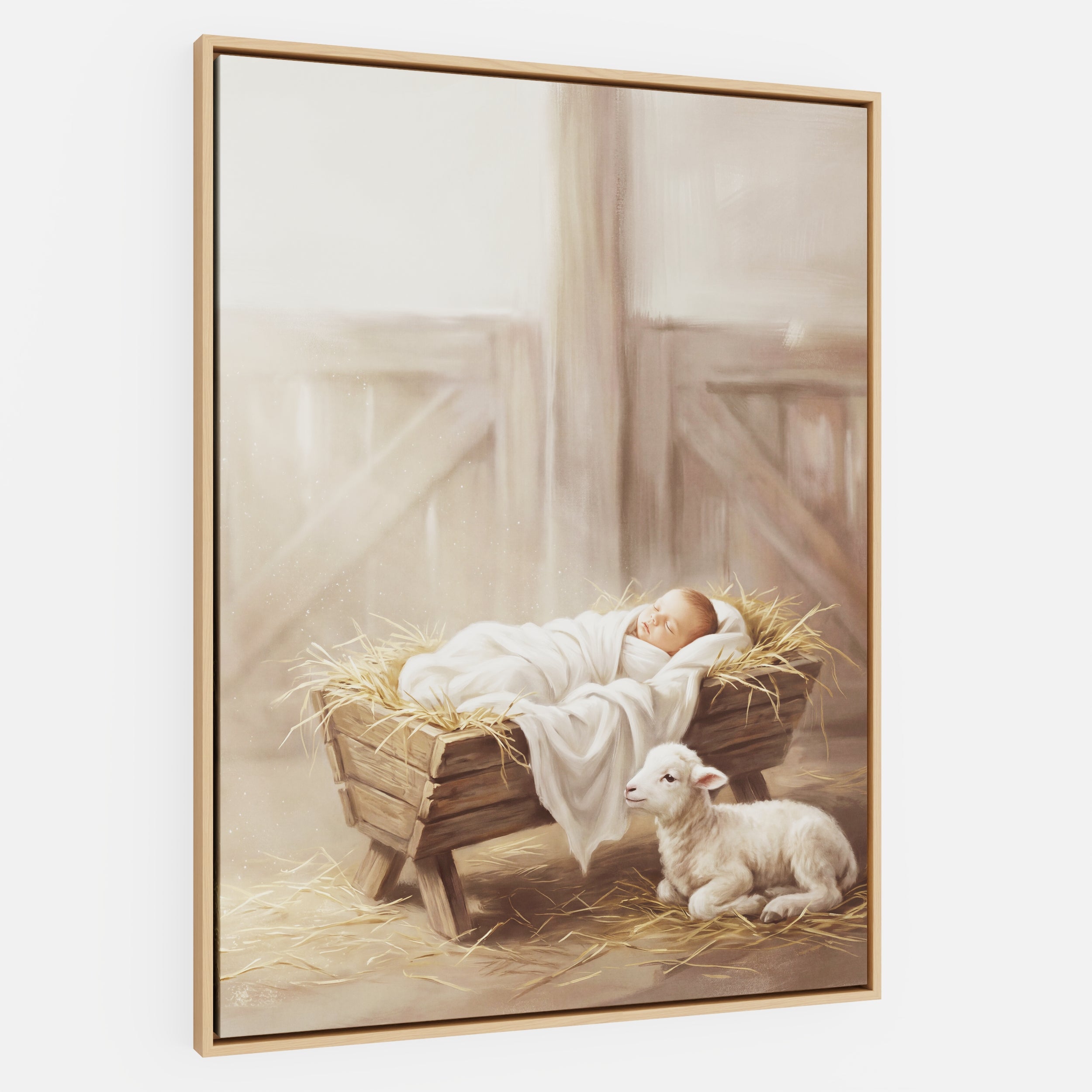 Away in a Manger - Canvas