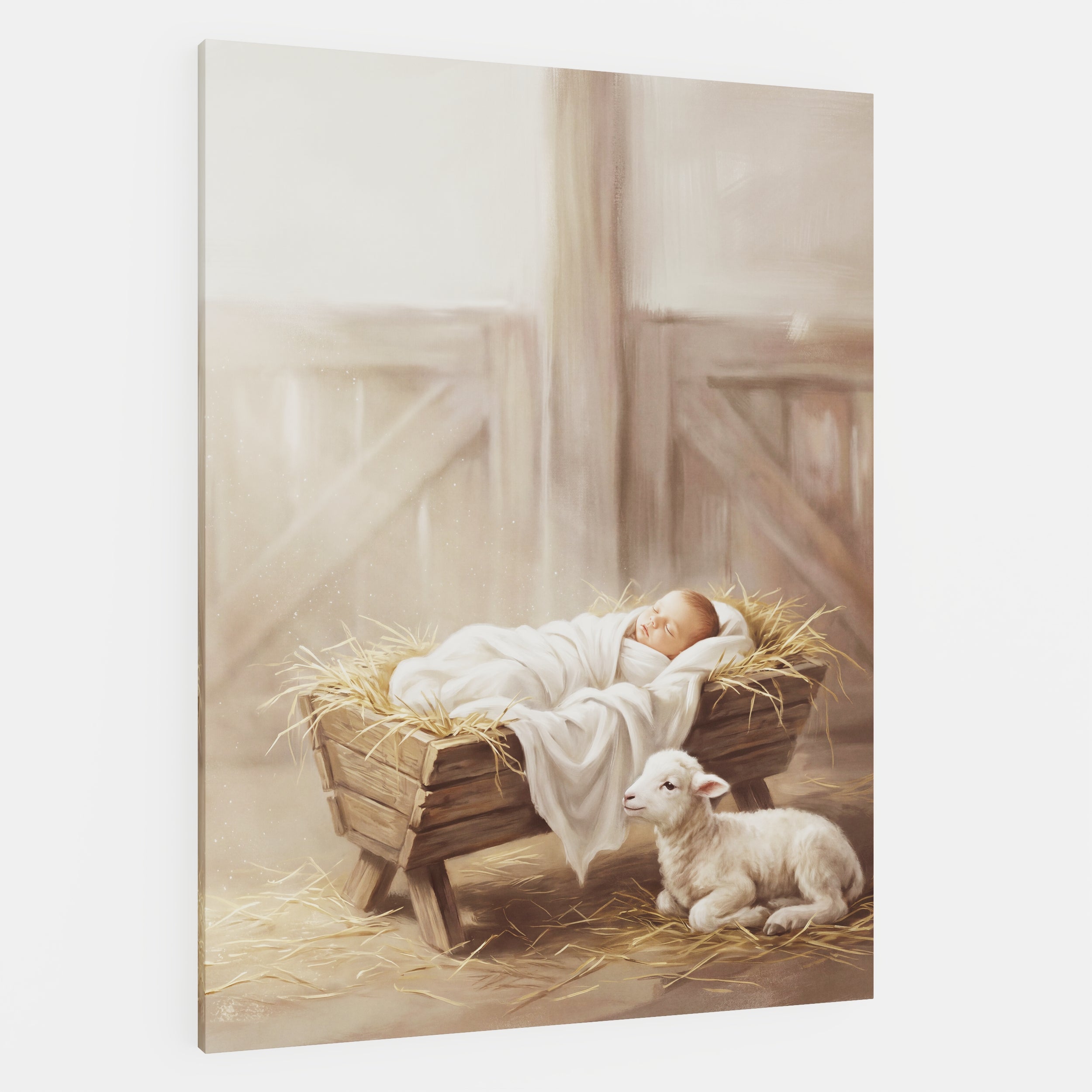Away in a Manger - Canvas