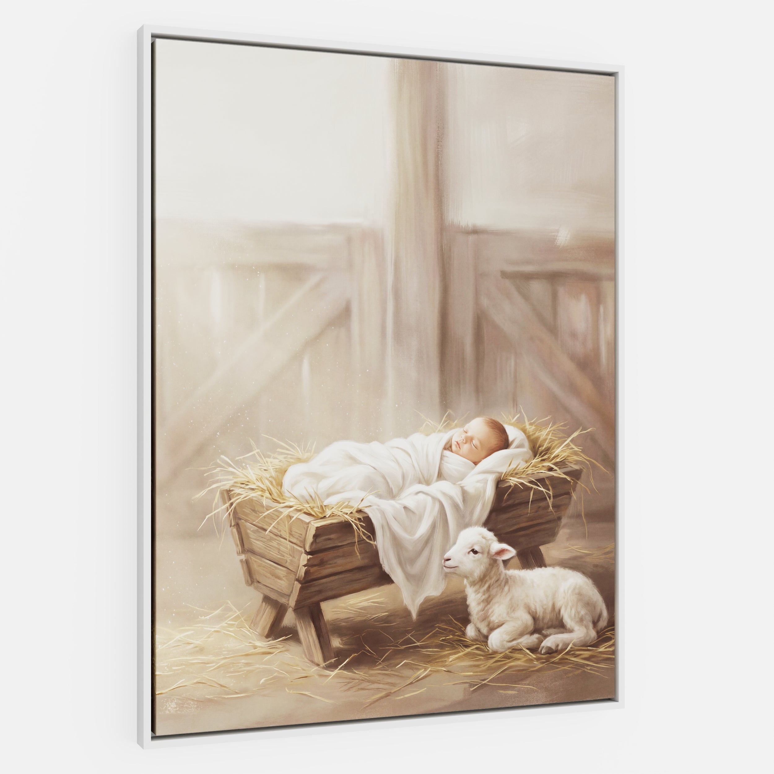 Away in a Manger - Canvas