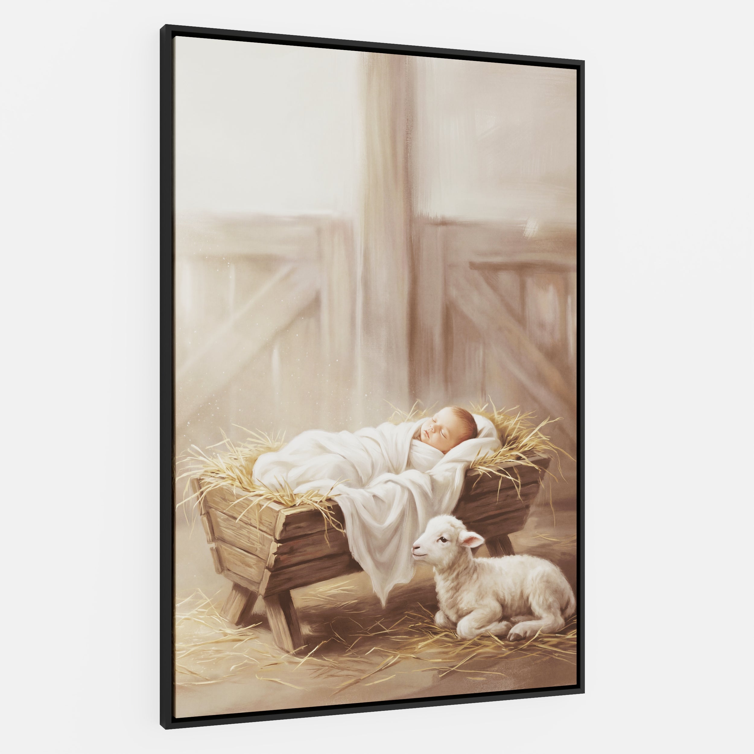 Away in a Manger - Canvas
