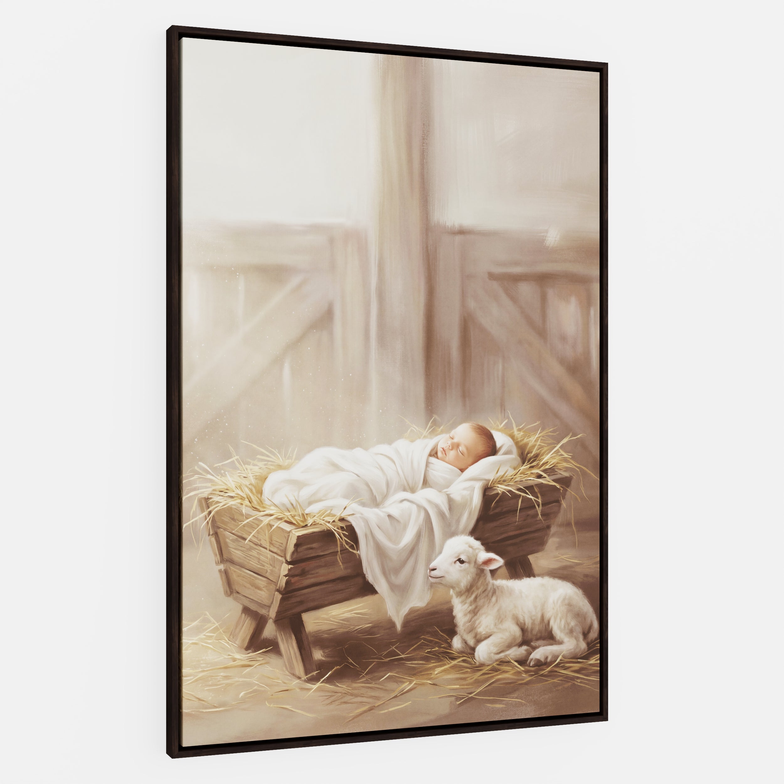 Away in a Manger - Canvas