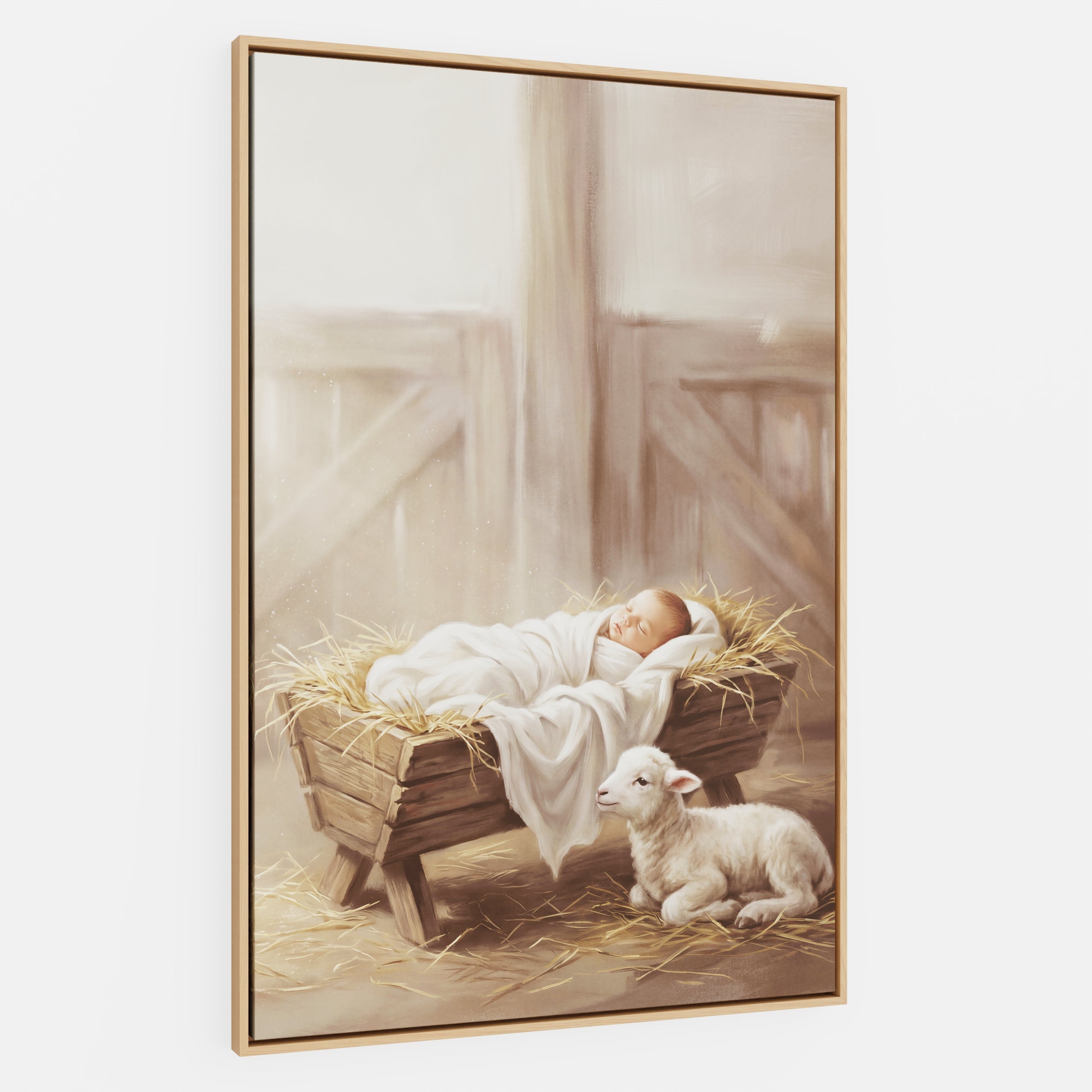 Away in a Manger - Canvas