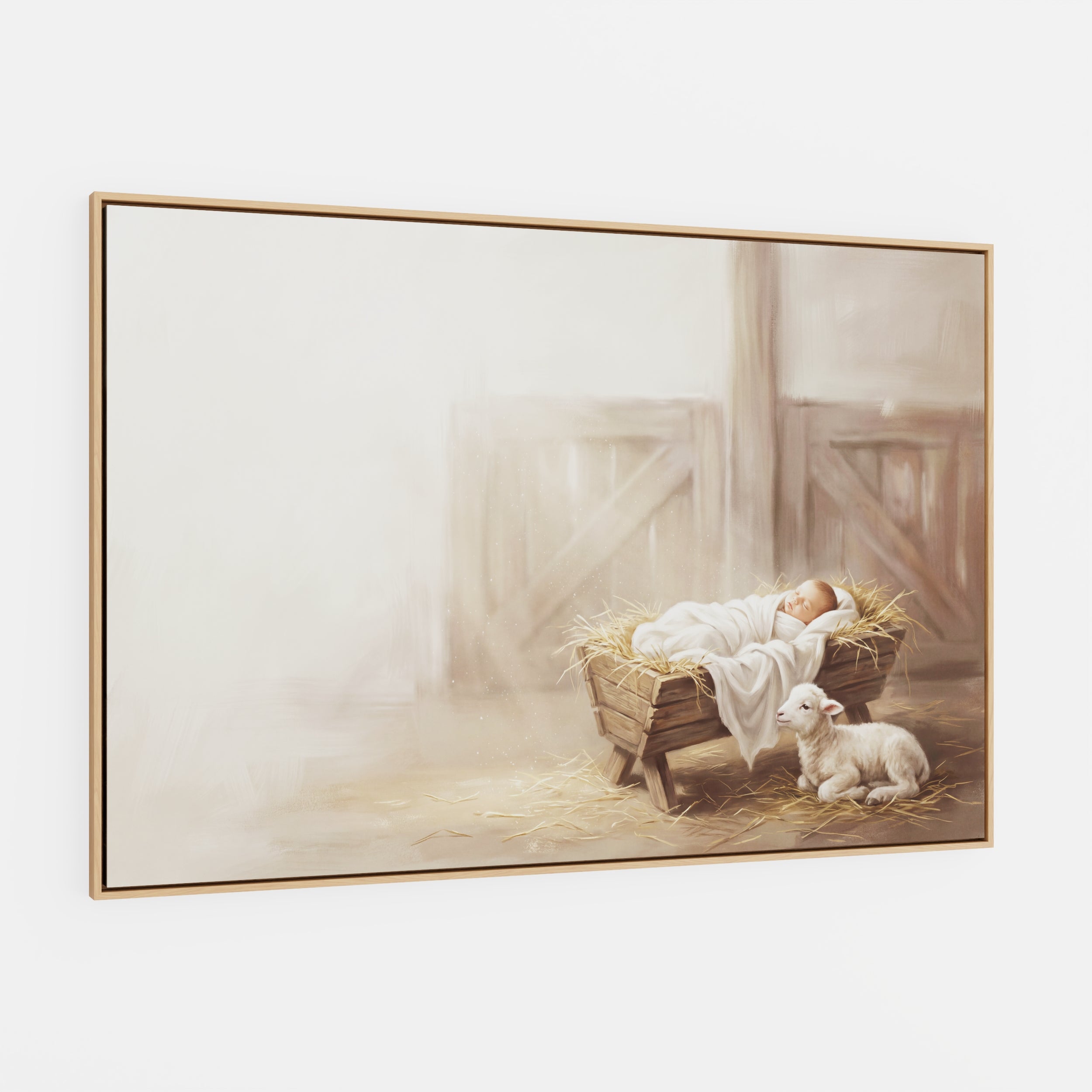 Away in a Manger - Canvas