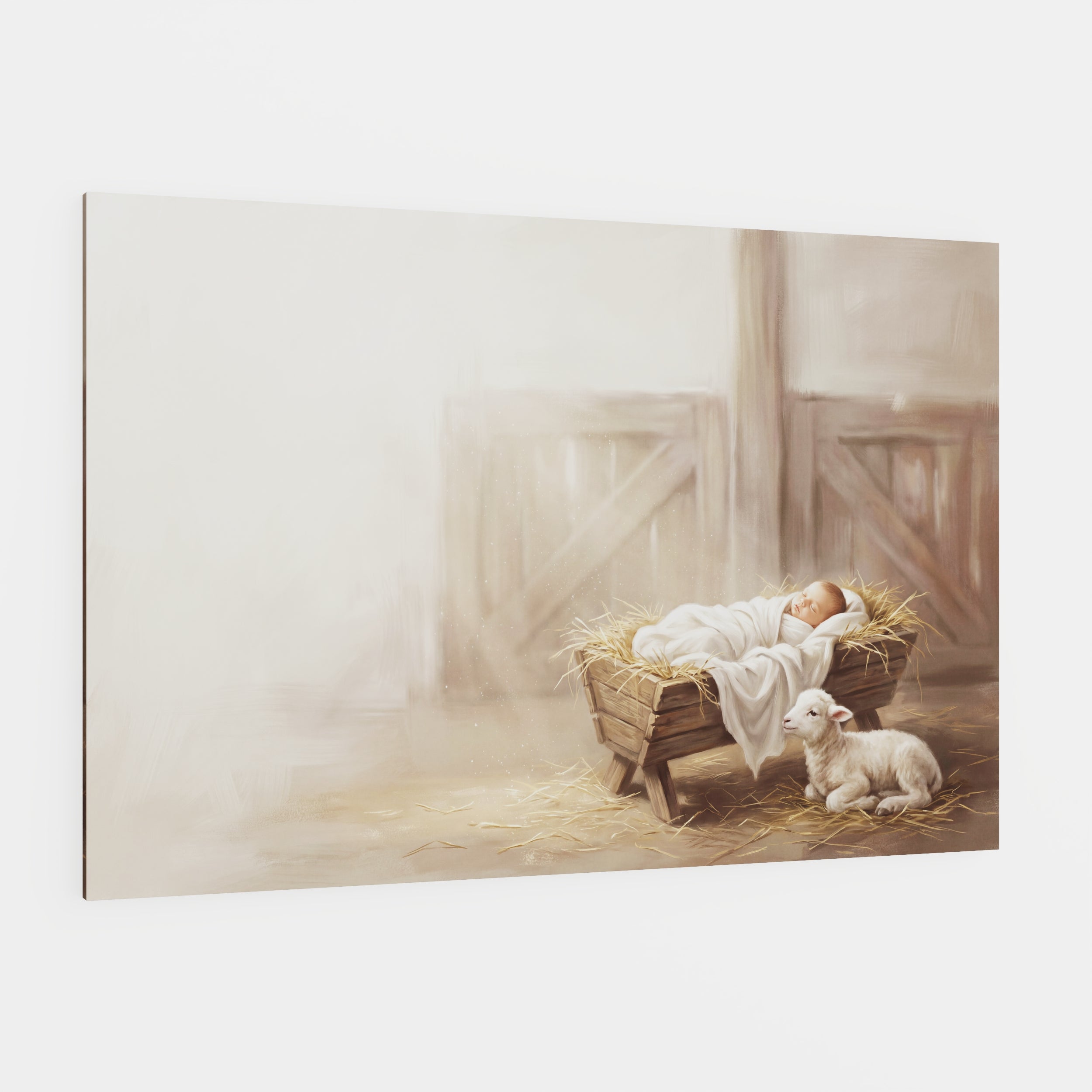 Away in a Manger - Canvas