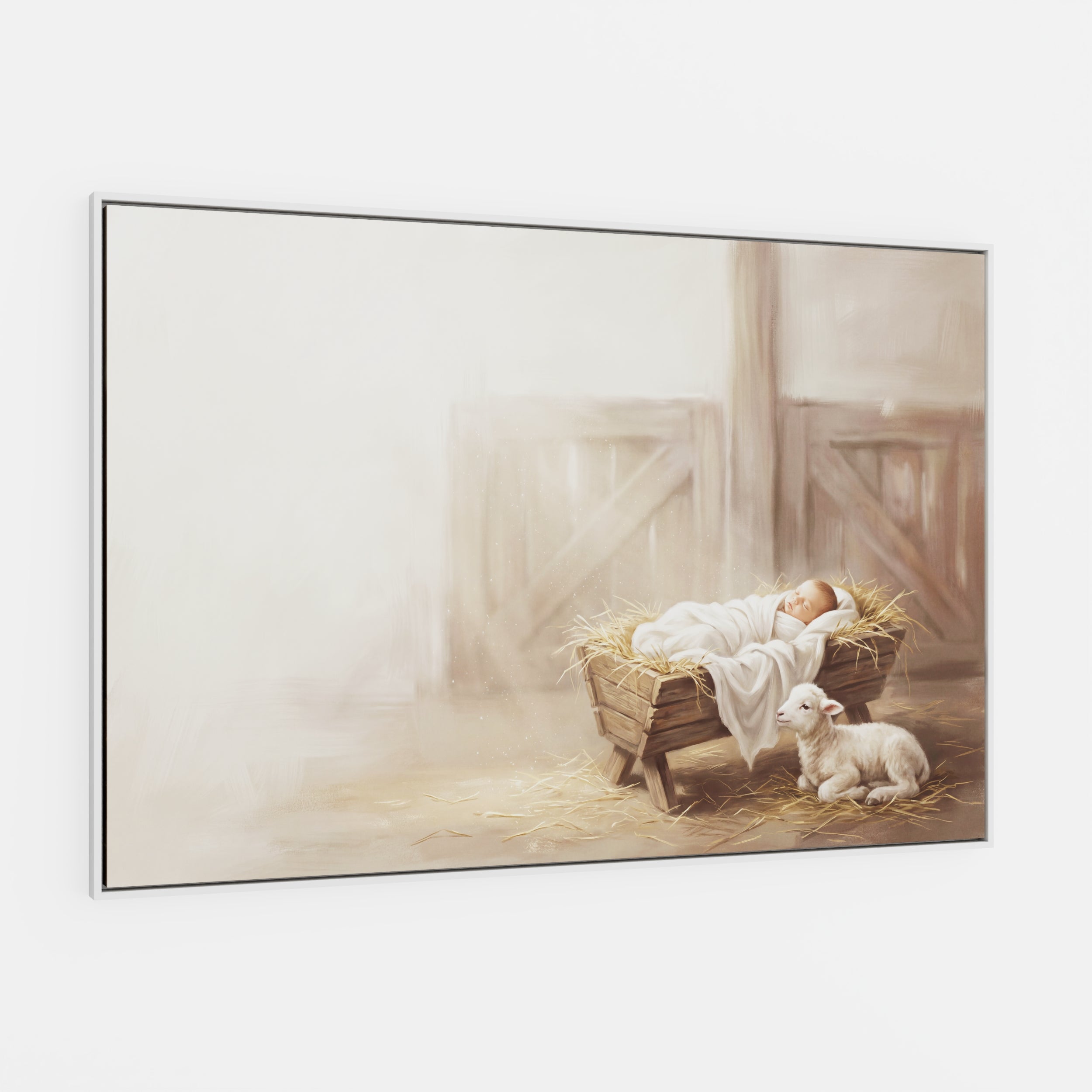 Away in a Manger - Canvas