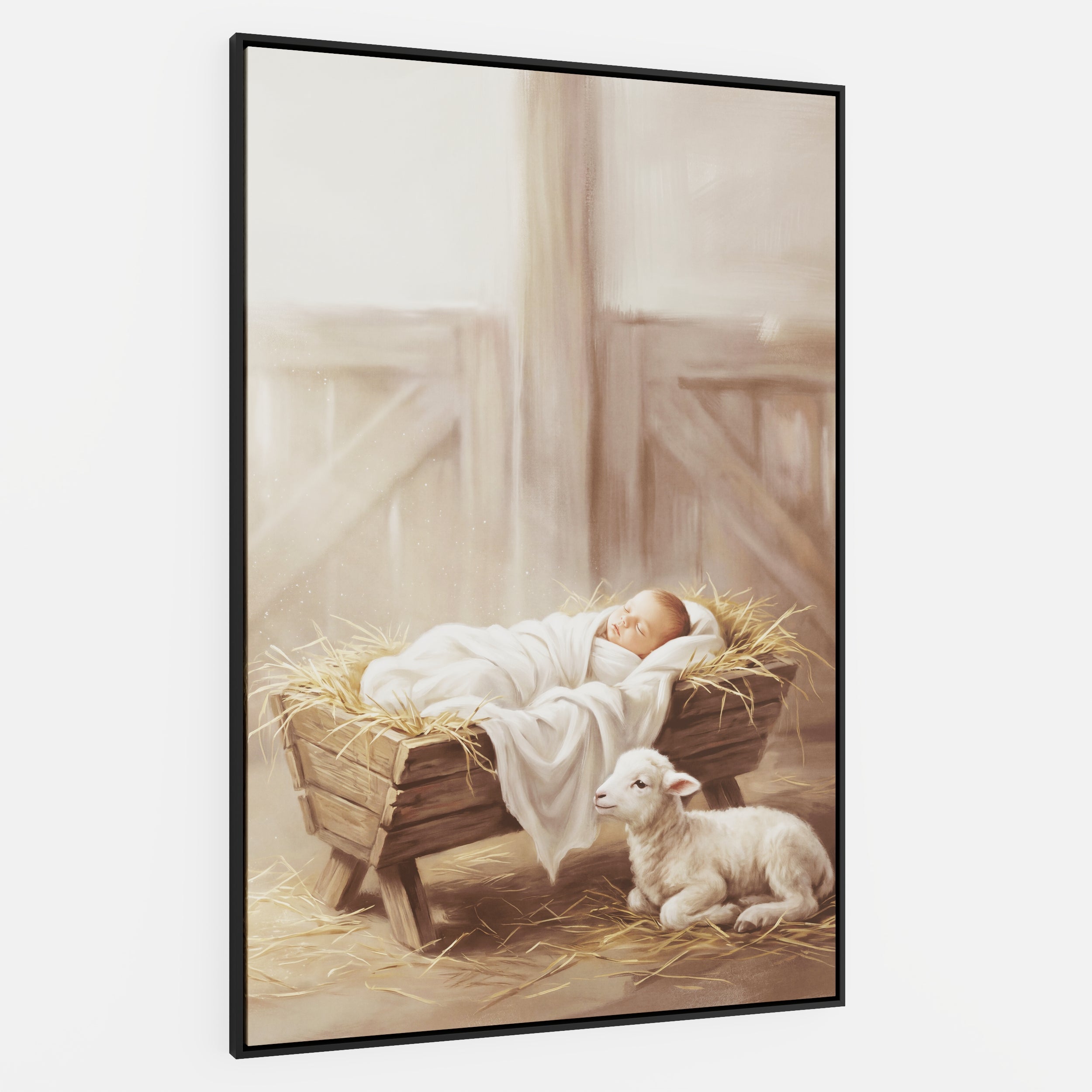 Away in a Manger - Canvas