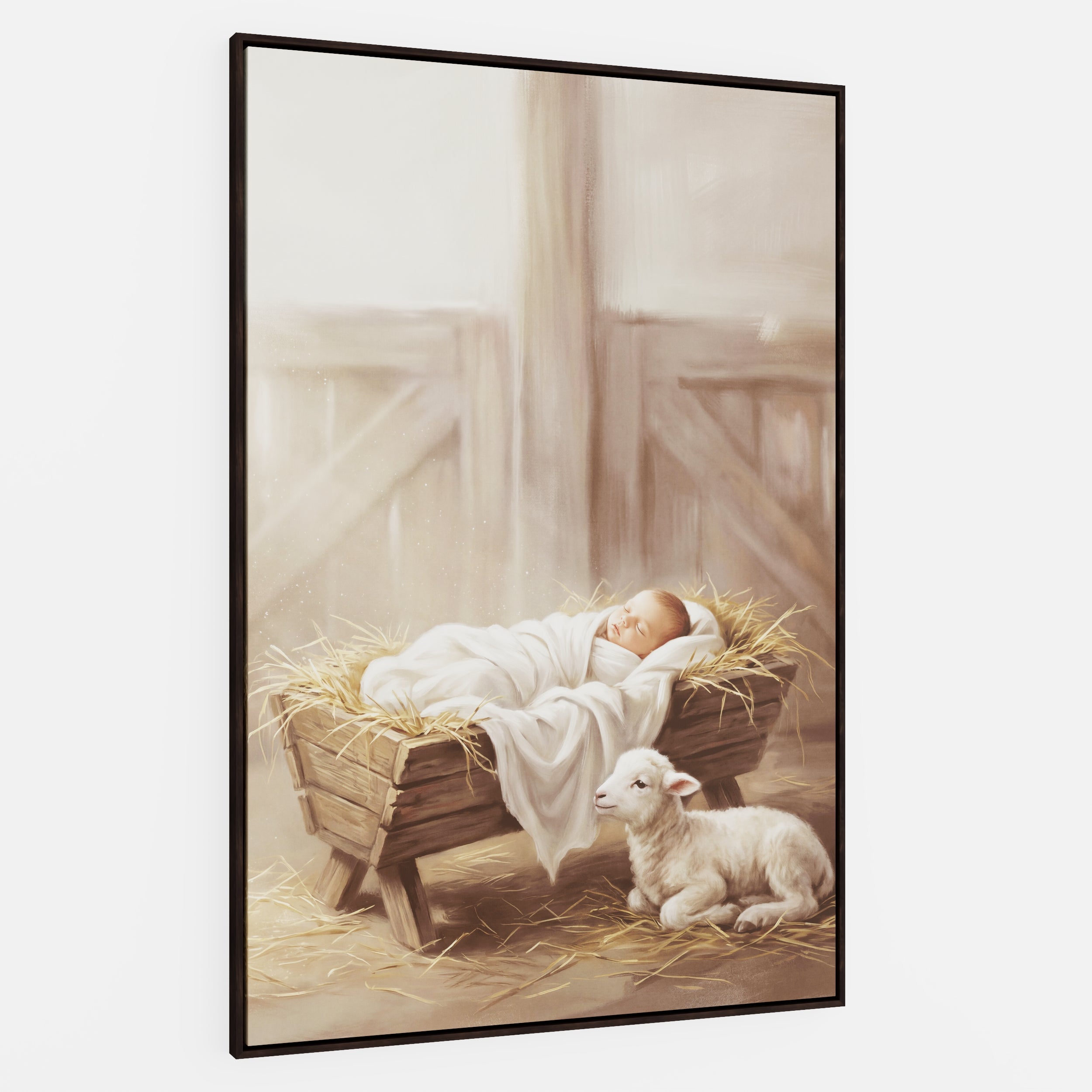 Away in a Manger - Canvas