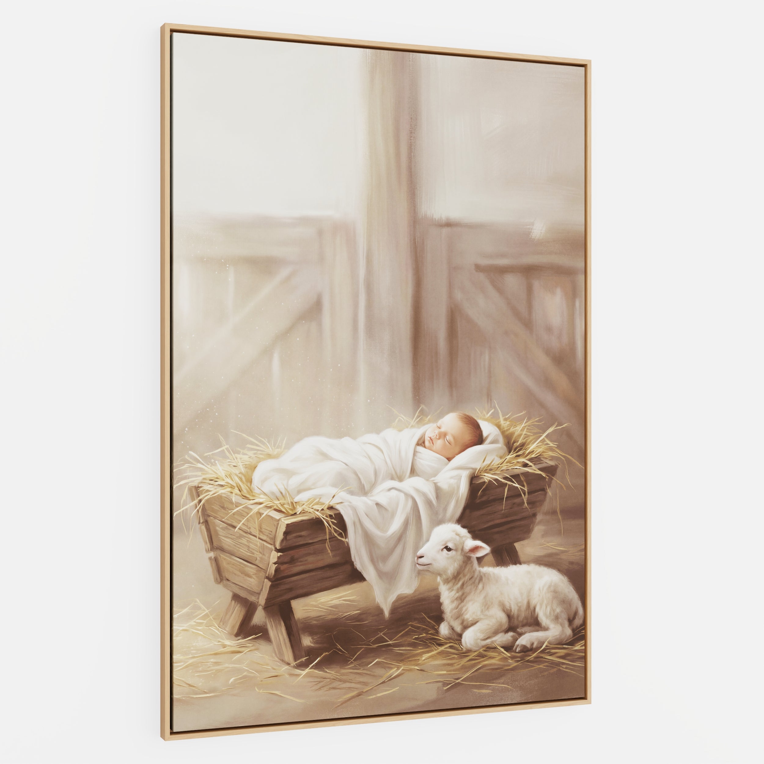 Away in a Manger - Canvas