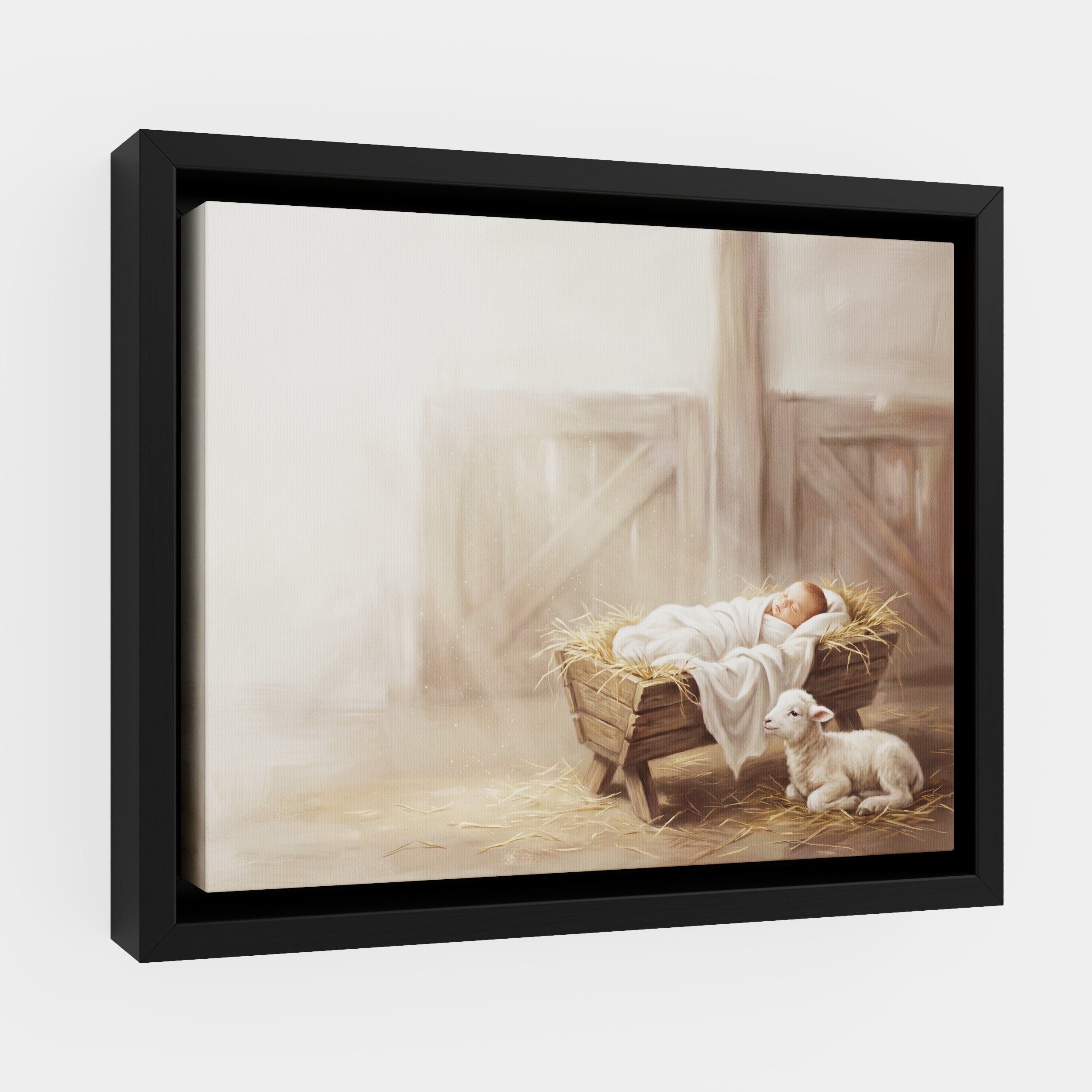 Away in a Manger - Canvas