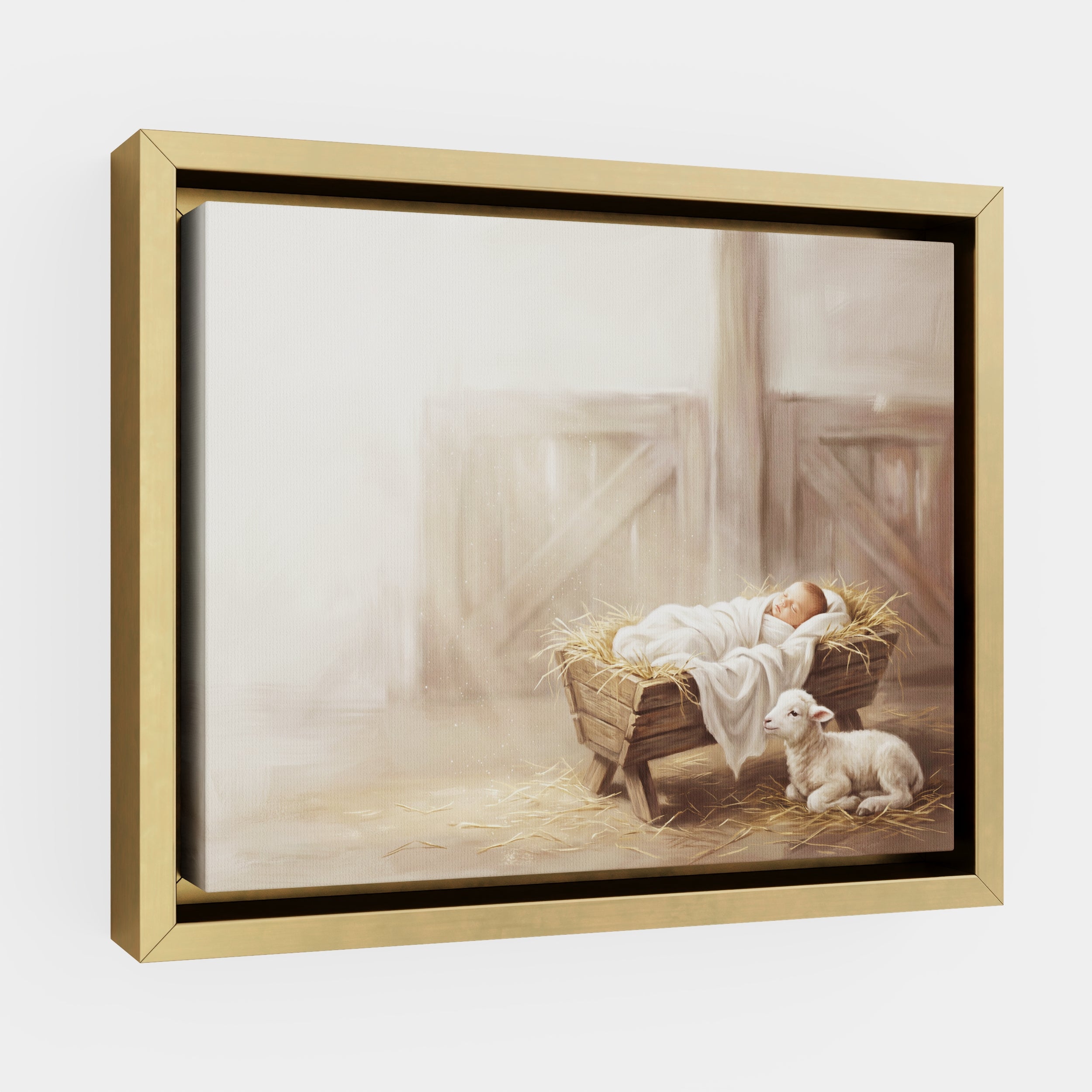 Away in a Manger - Canvas