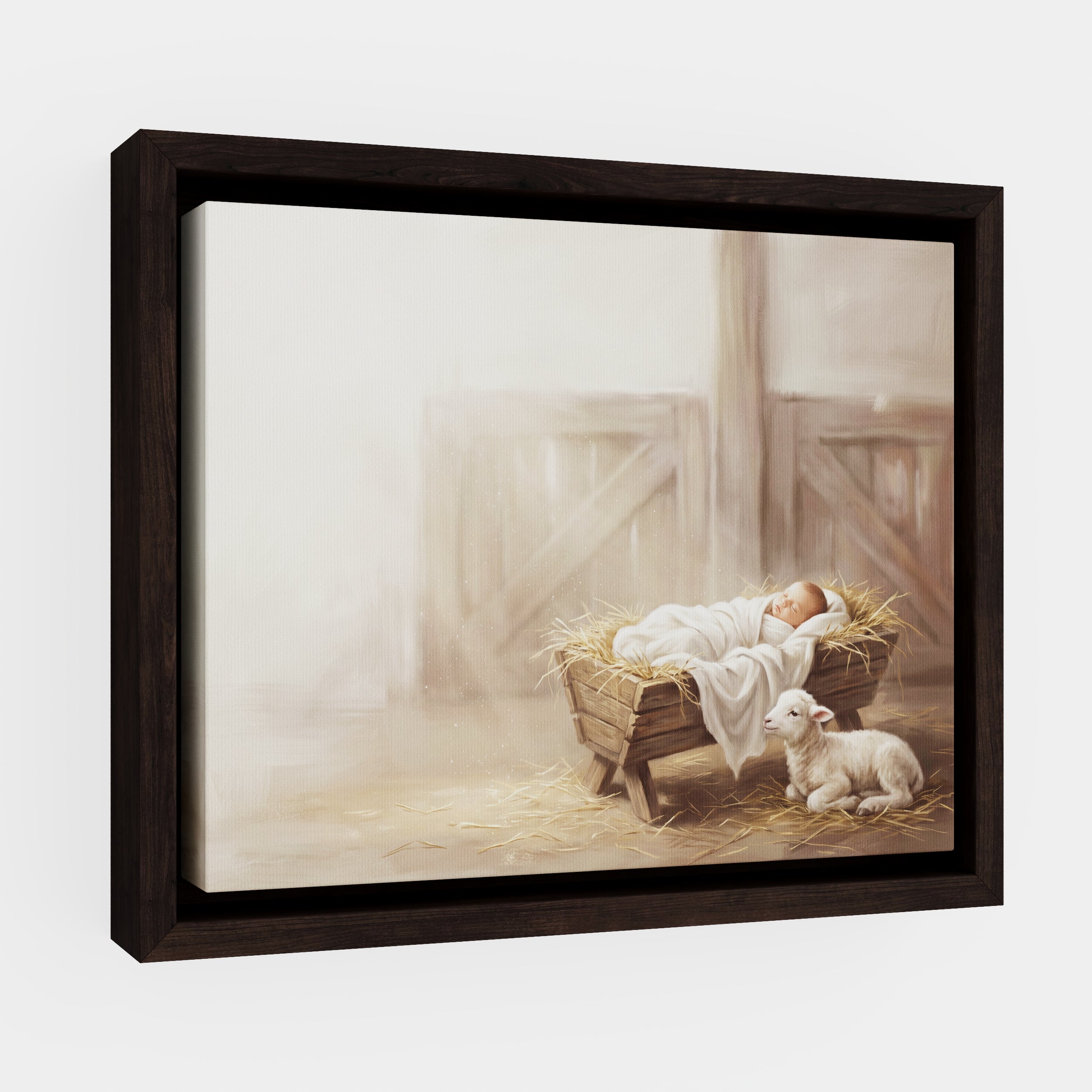 Away in a Manger - Canvas