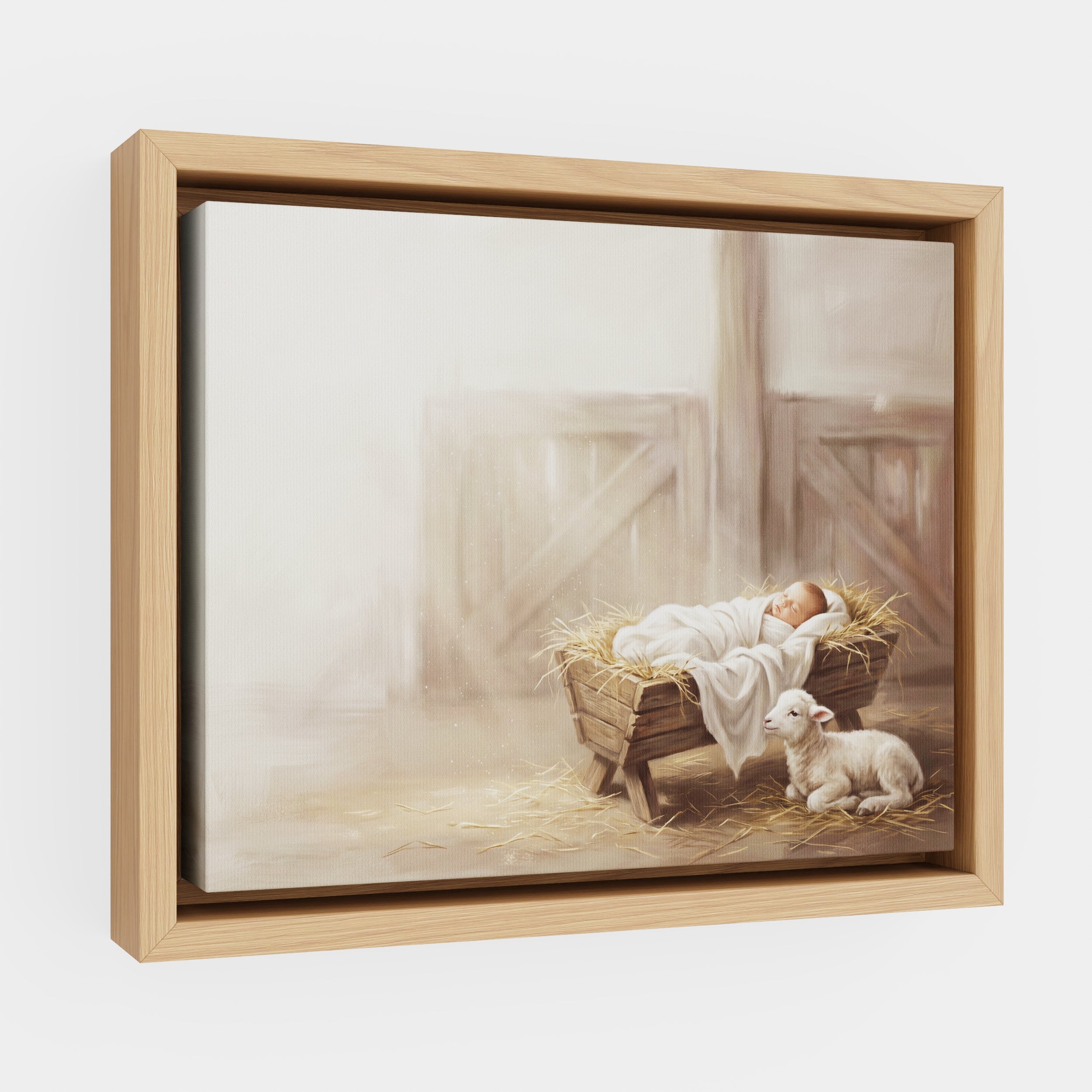 Away in a Manger - Canvas