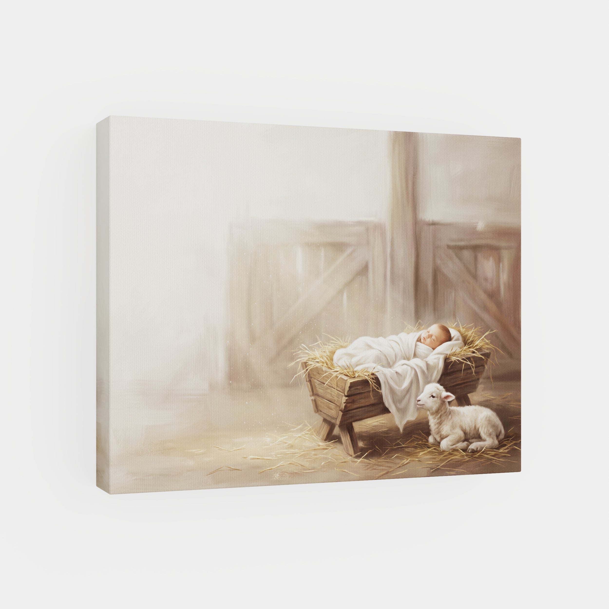 Away in a Manger - Canvas