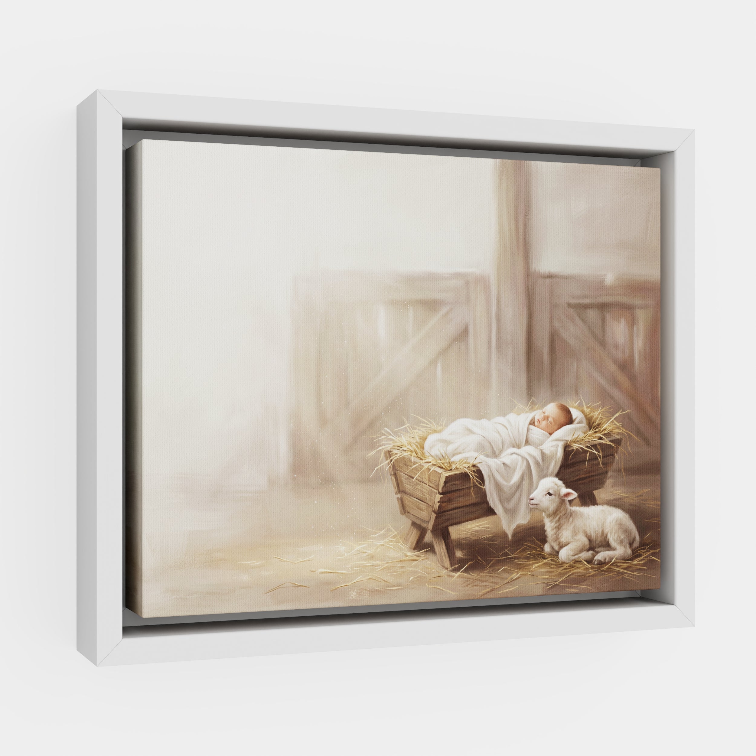 Away in a Manger - Canvas