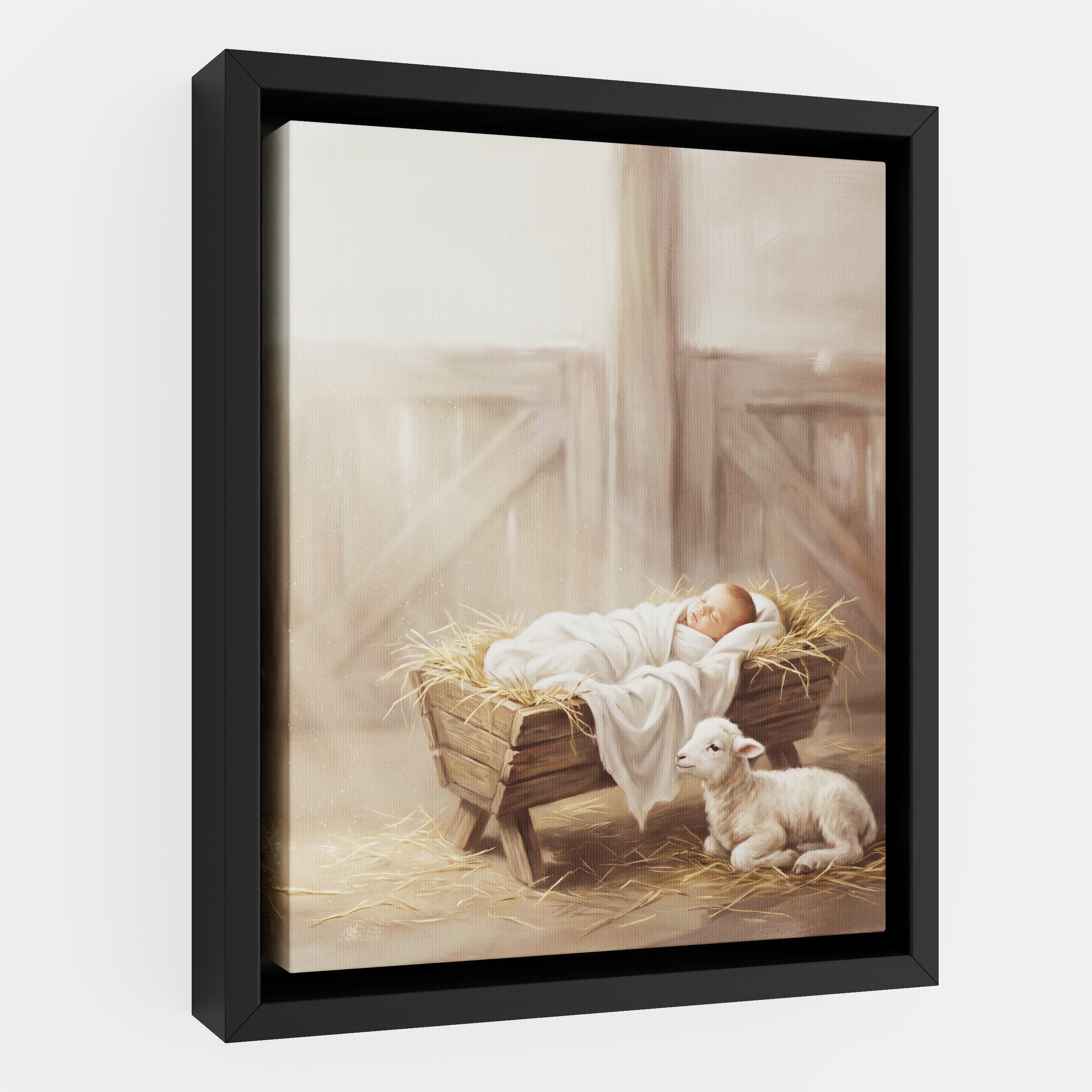 Away in a Manger - Canvas