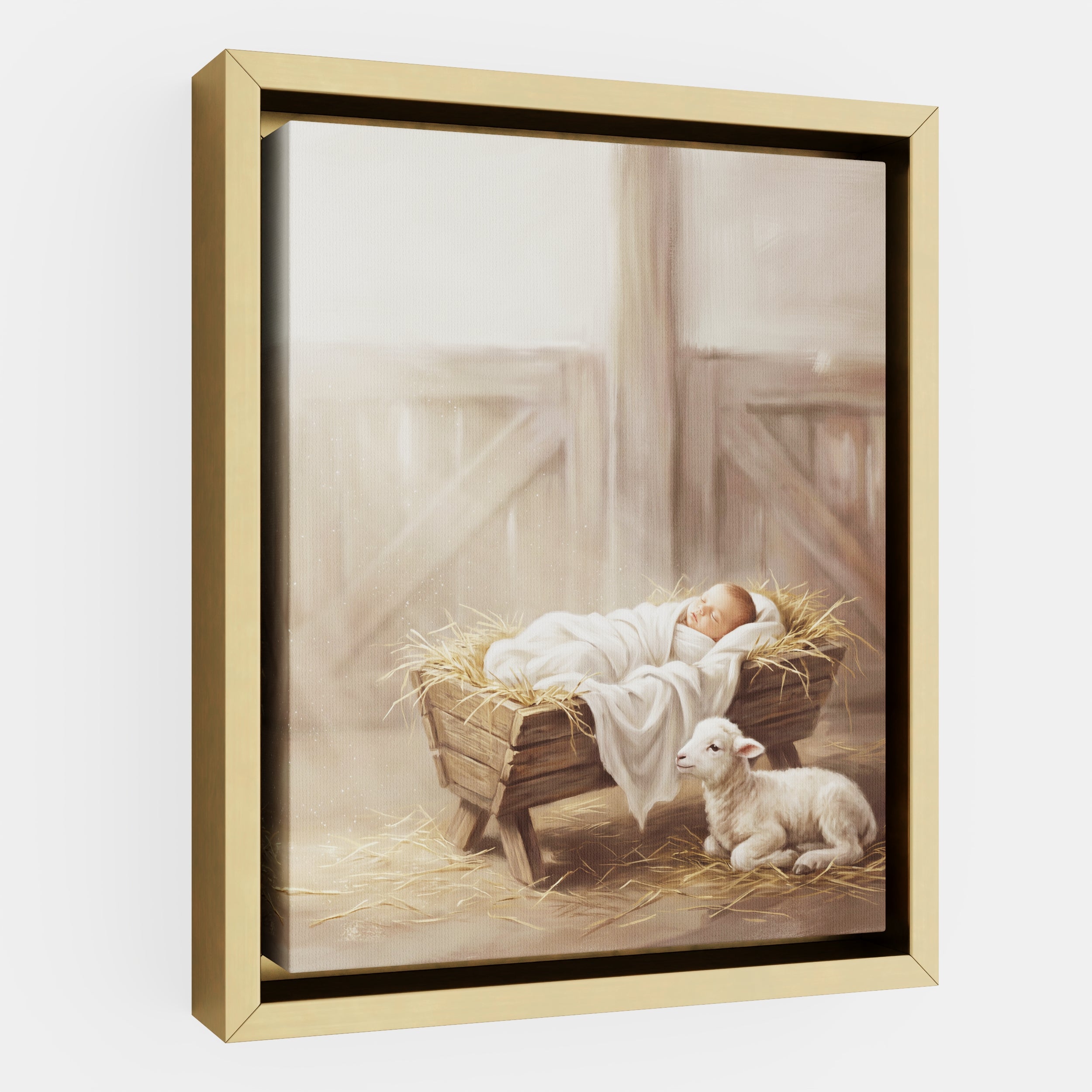 Away in a Manger - Canvas