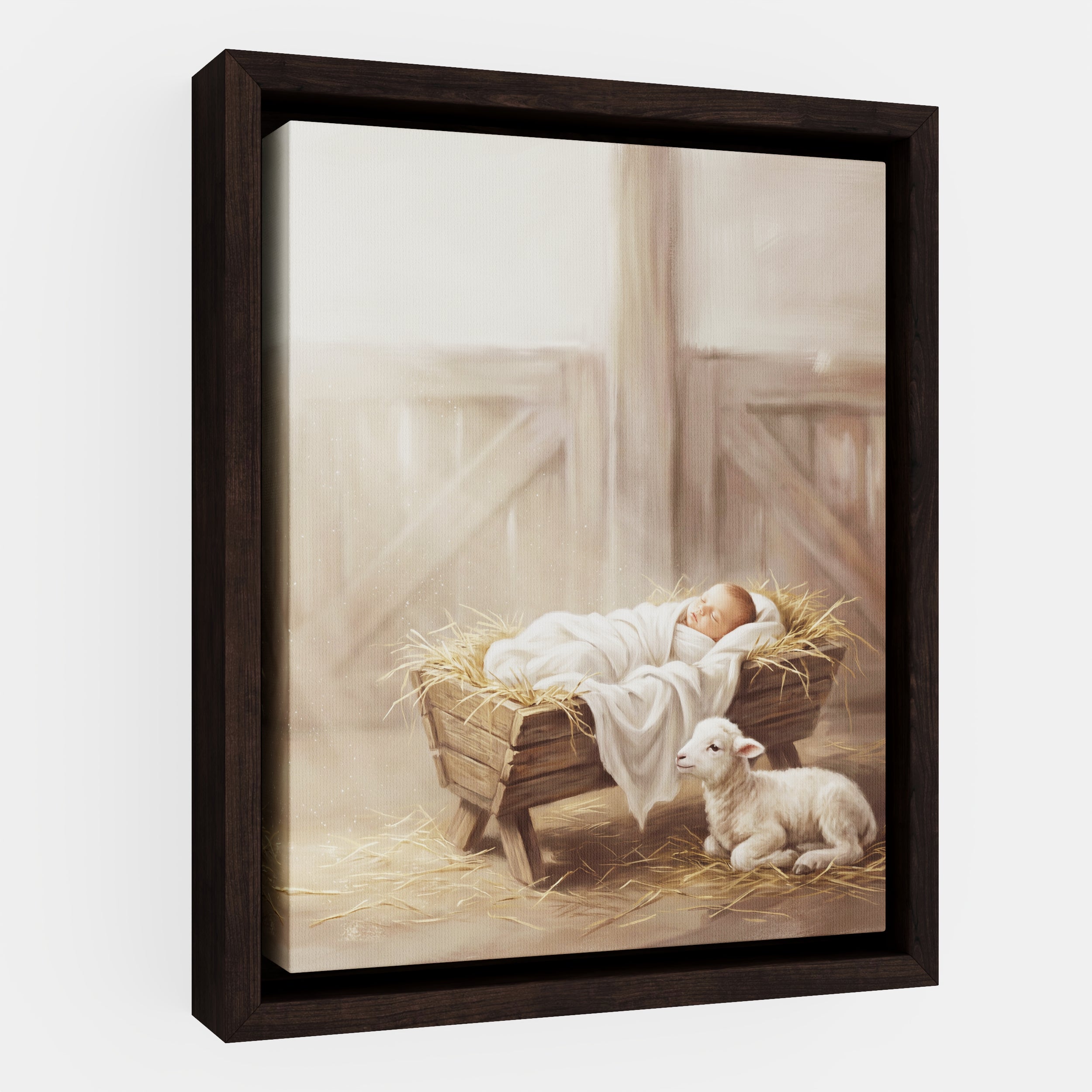 Away in a Manger - Canvas
