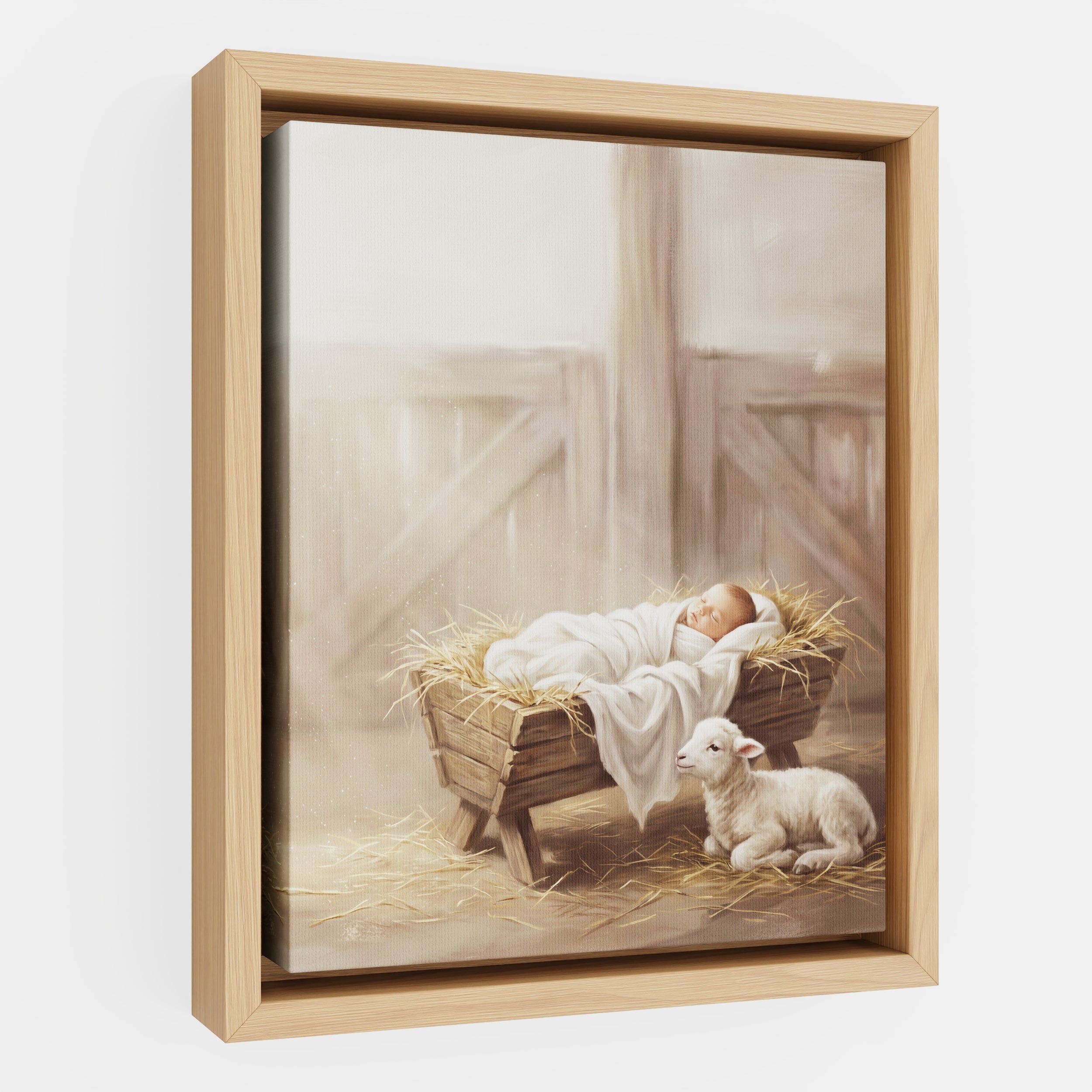 Away in a Manger - Canvas