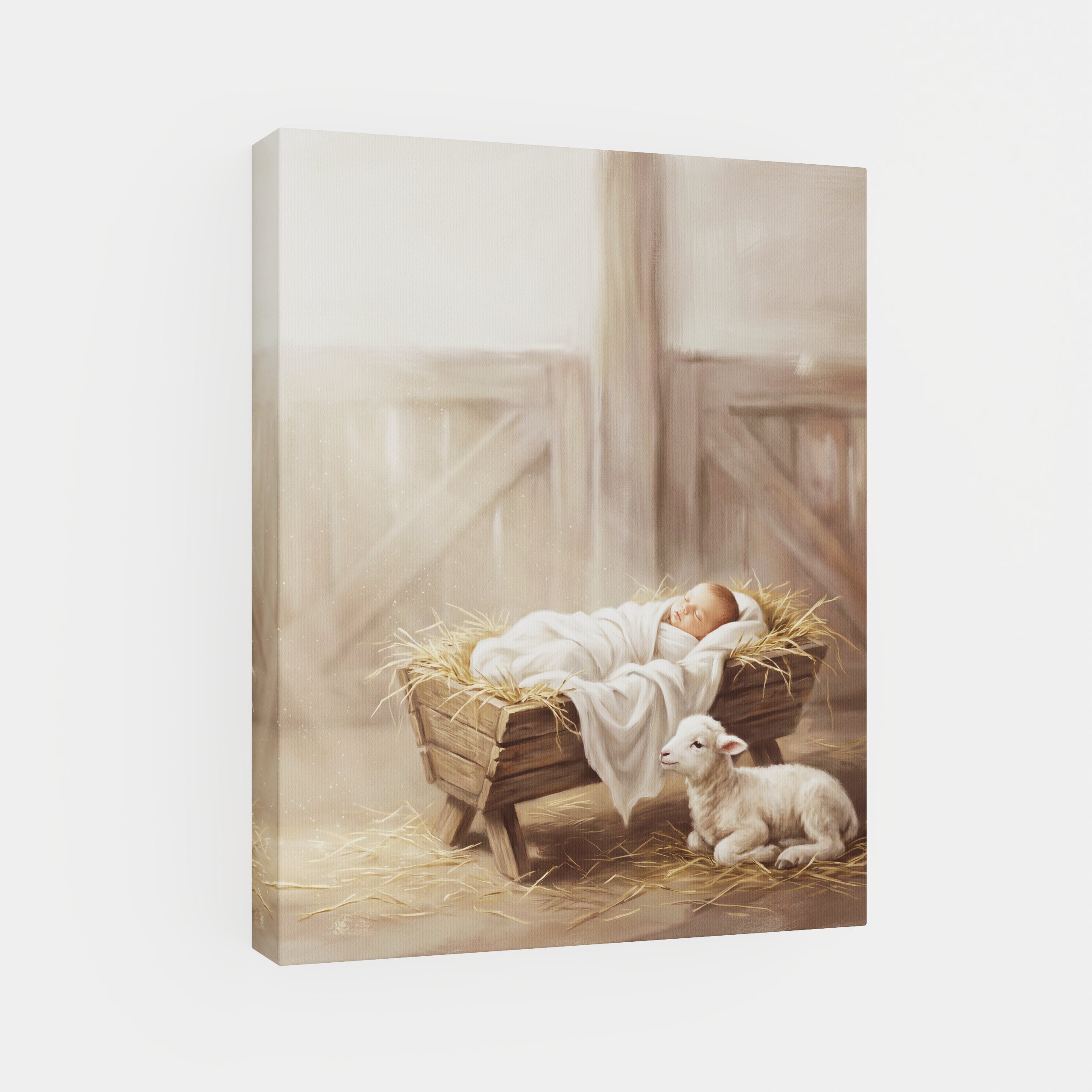 Away in a Manger - Canvas