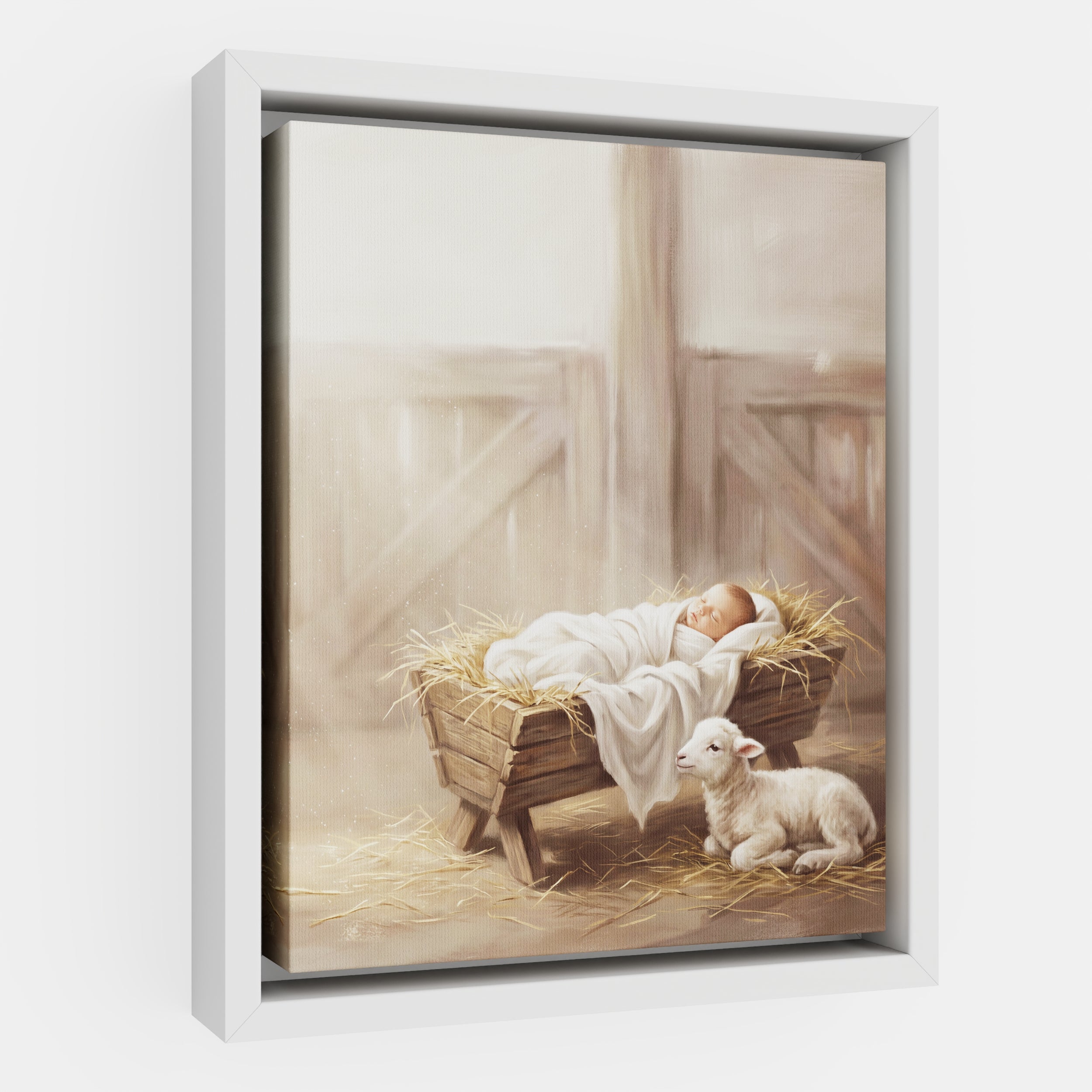 Away in a Manger - Canvas