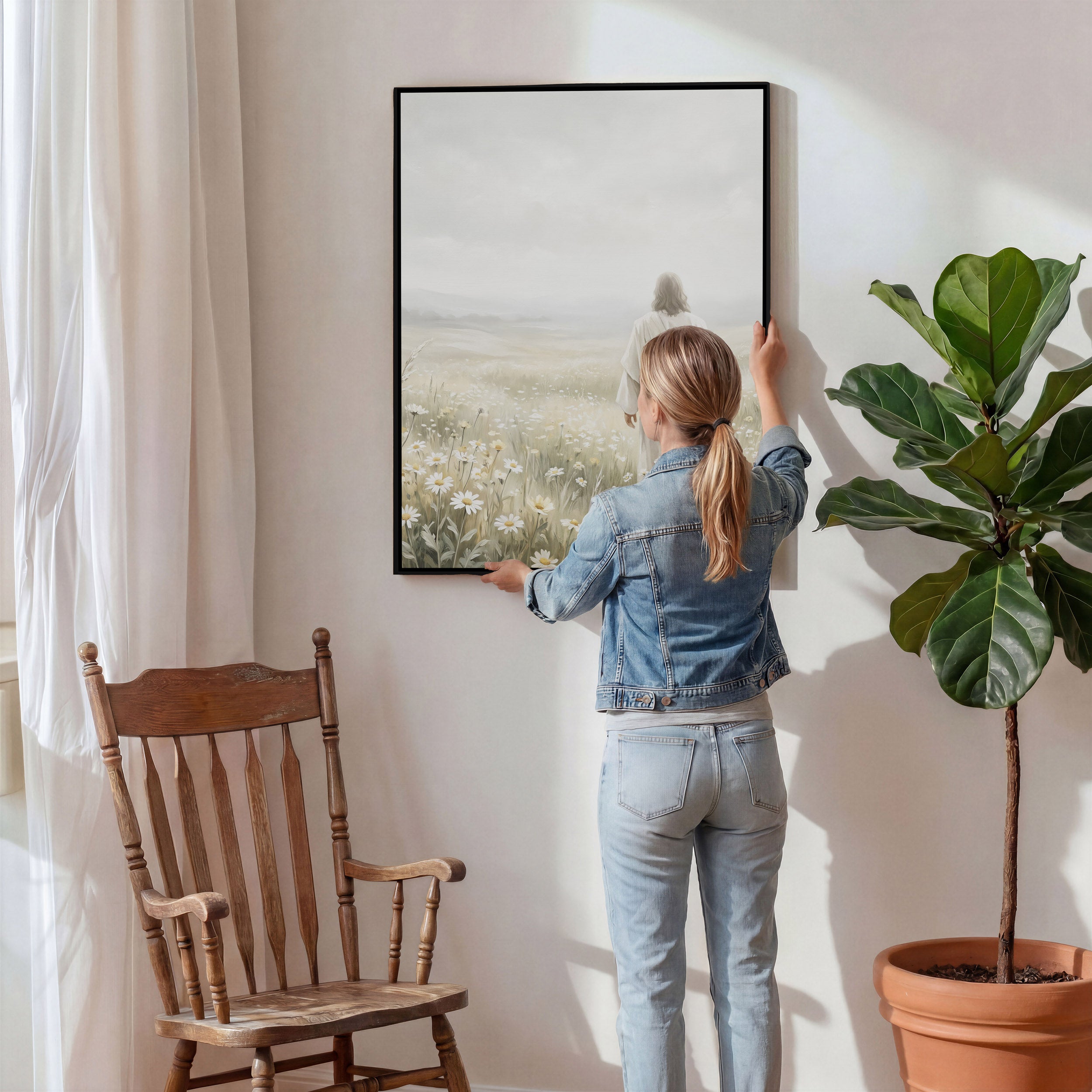 Consider the Wildflowers - Canvas
