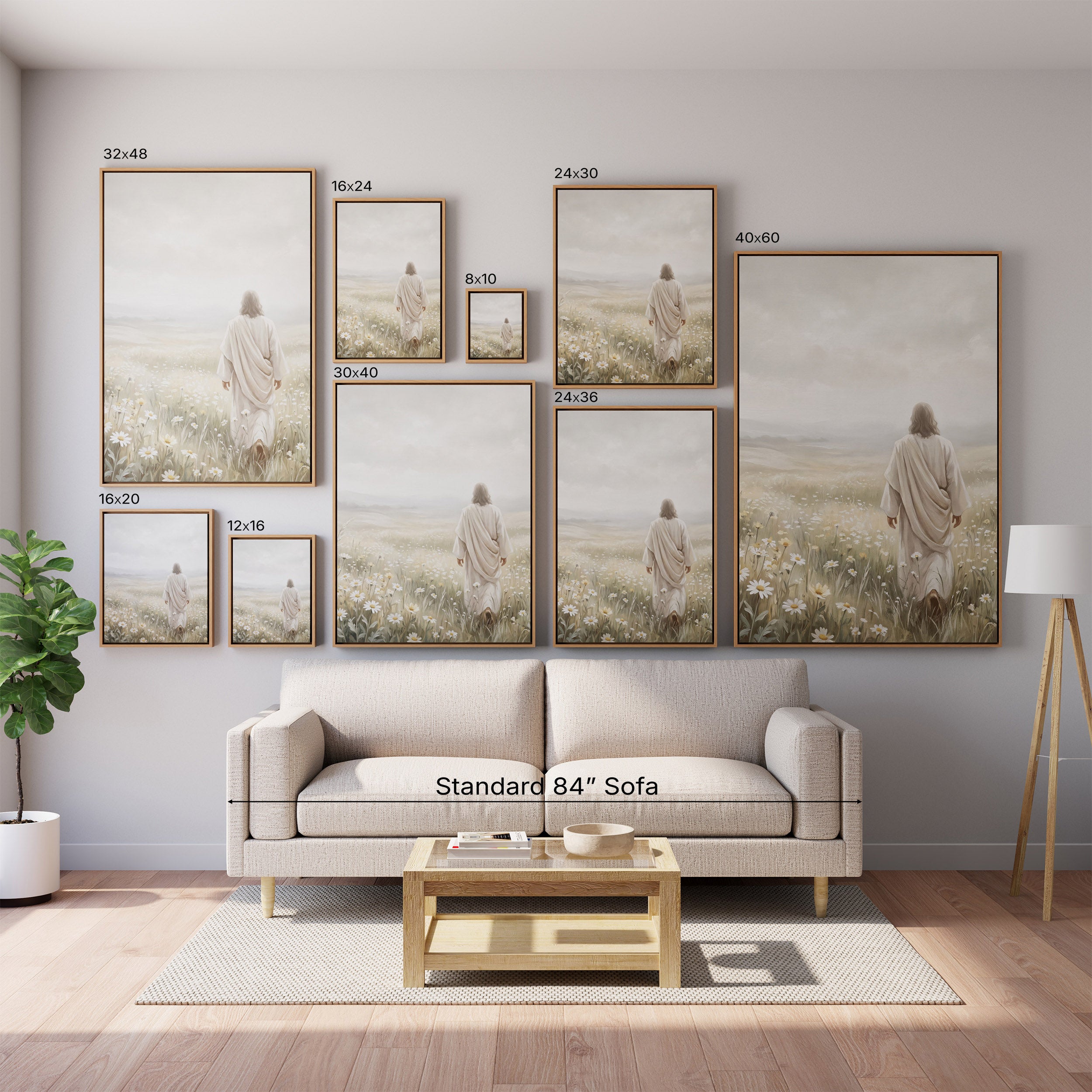 Consider the Wildflowers - Canvas