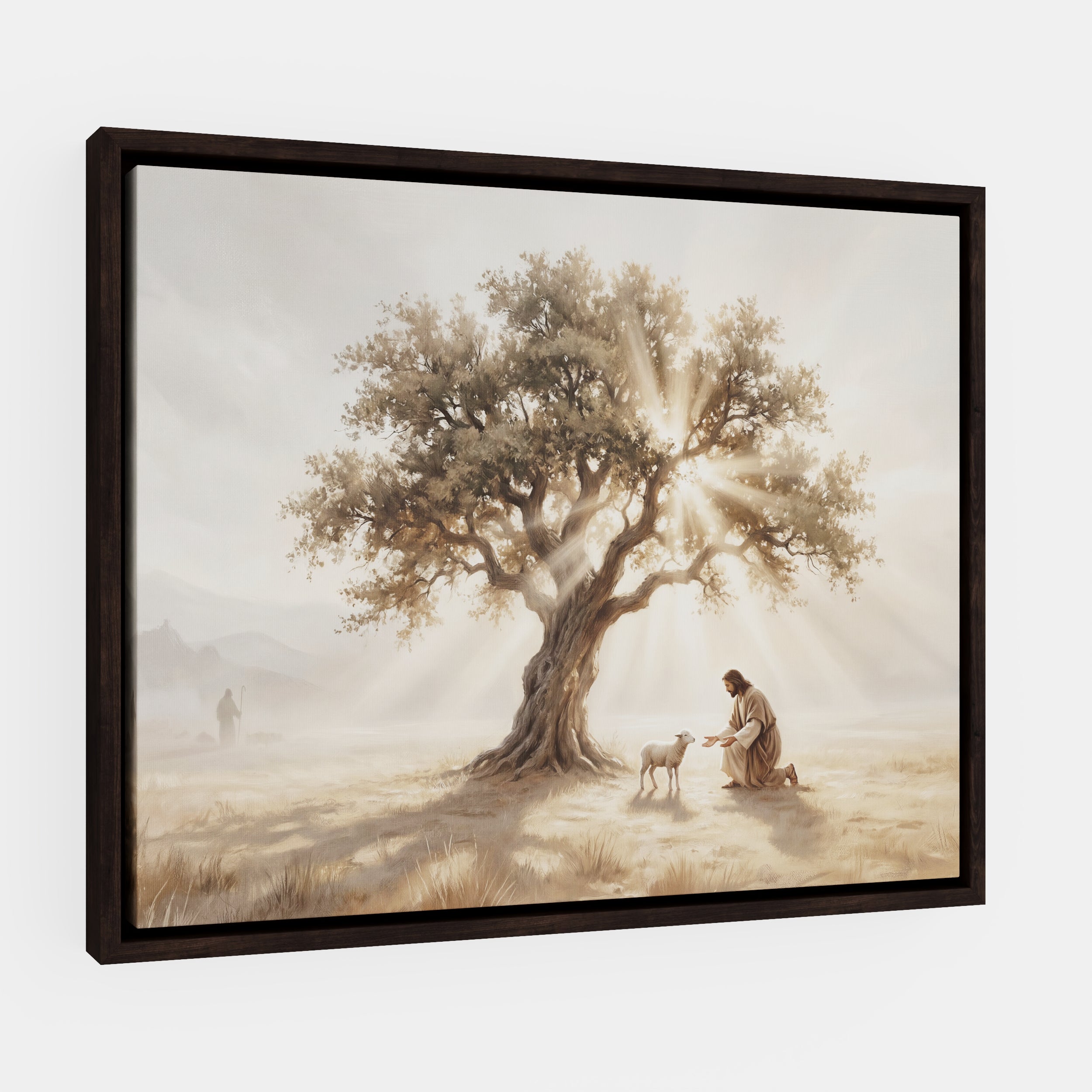 He Kneels for One - Canvas