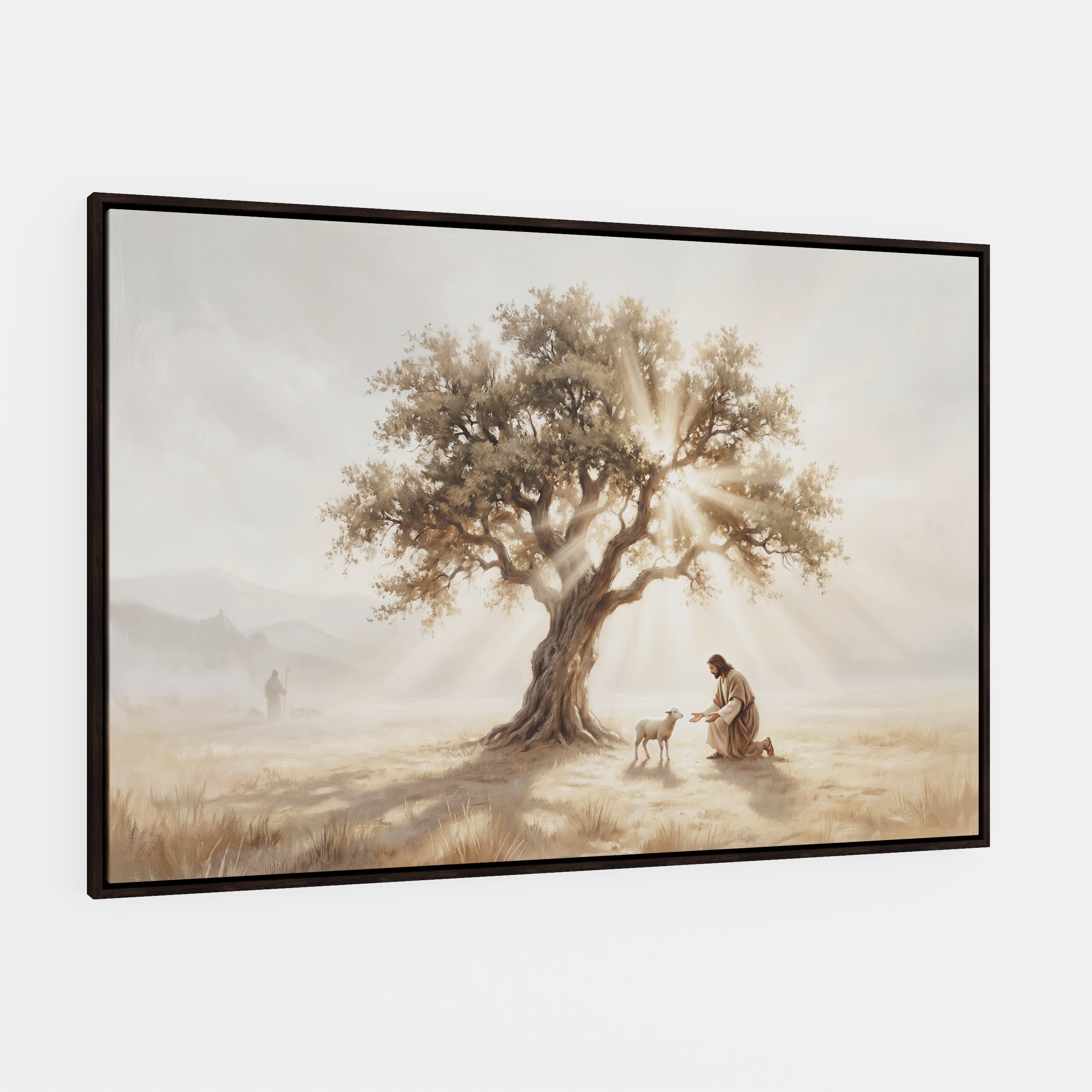 He Kneels for One - Canvas