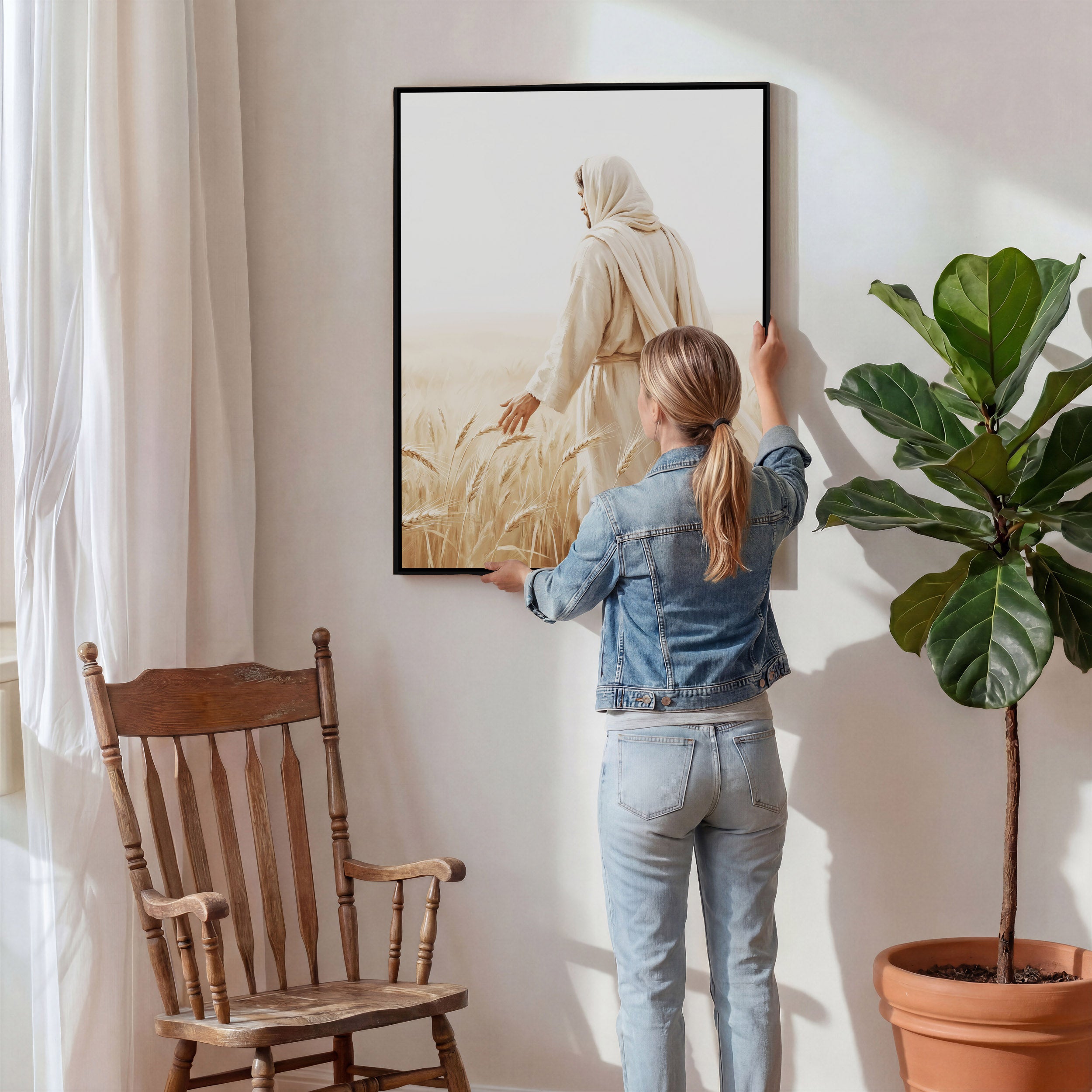 White for Harvest - Canvas