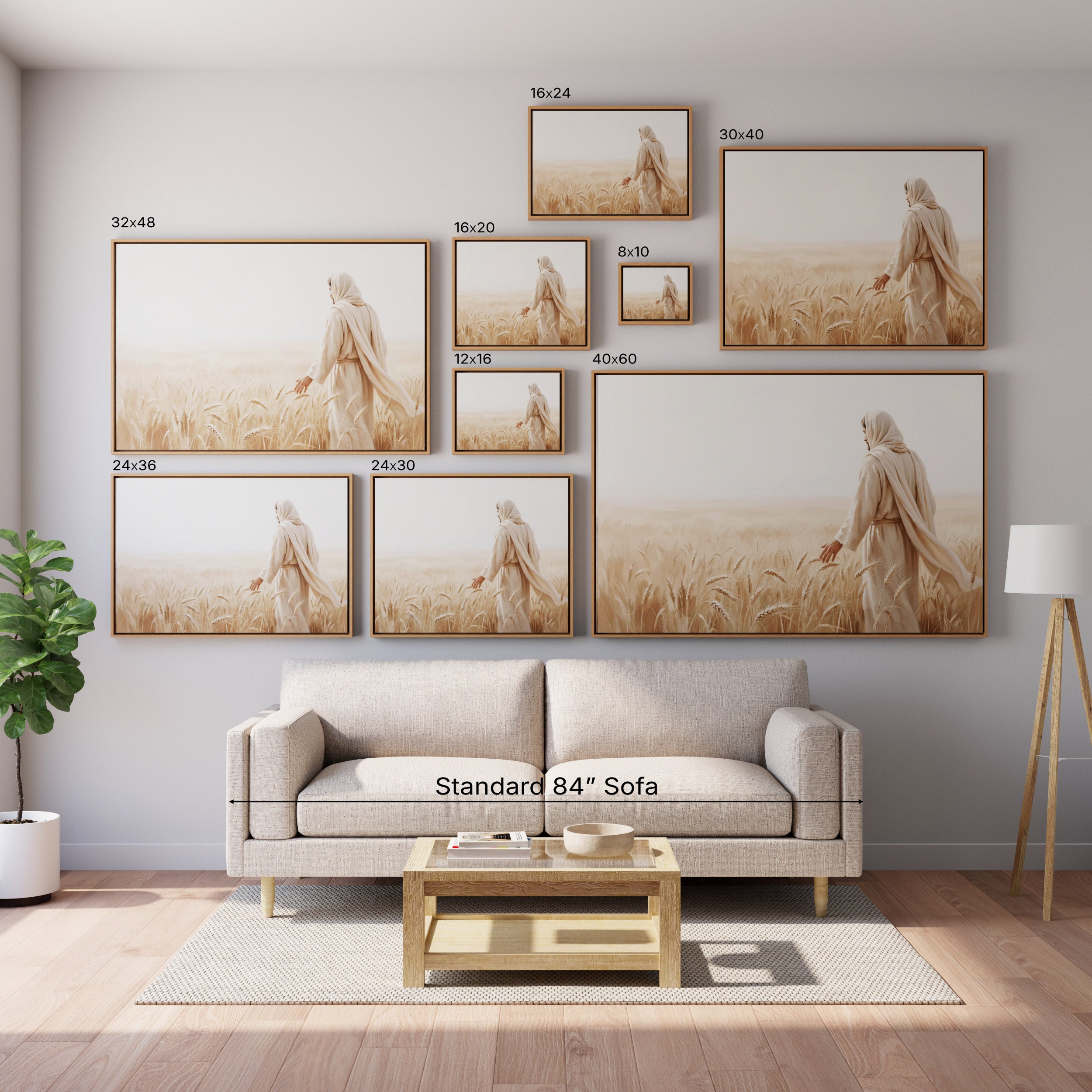 White for Harvest - Canvas