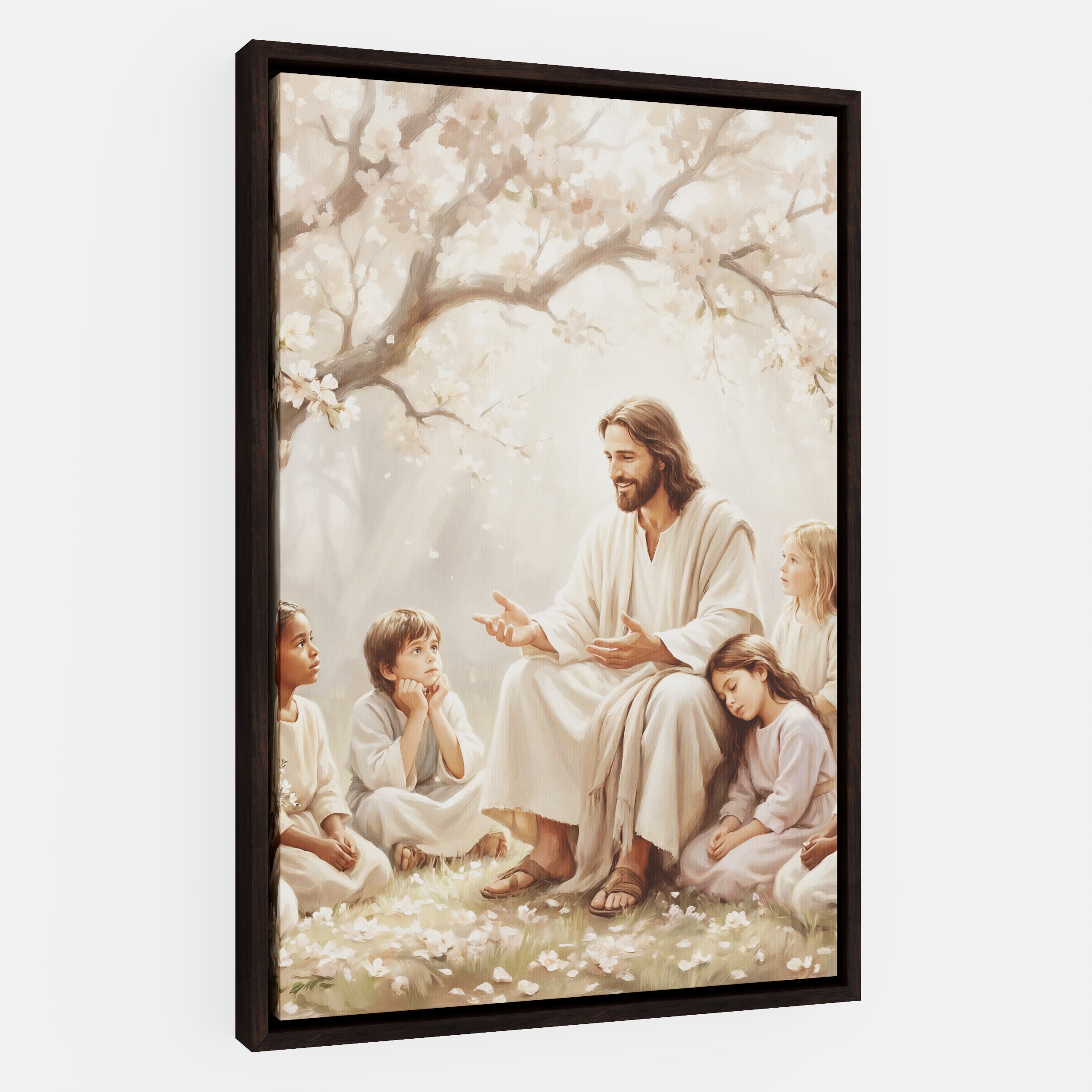 Gathered at His Feet - Canvas