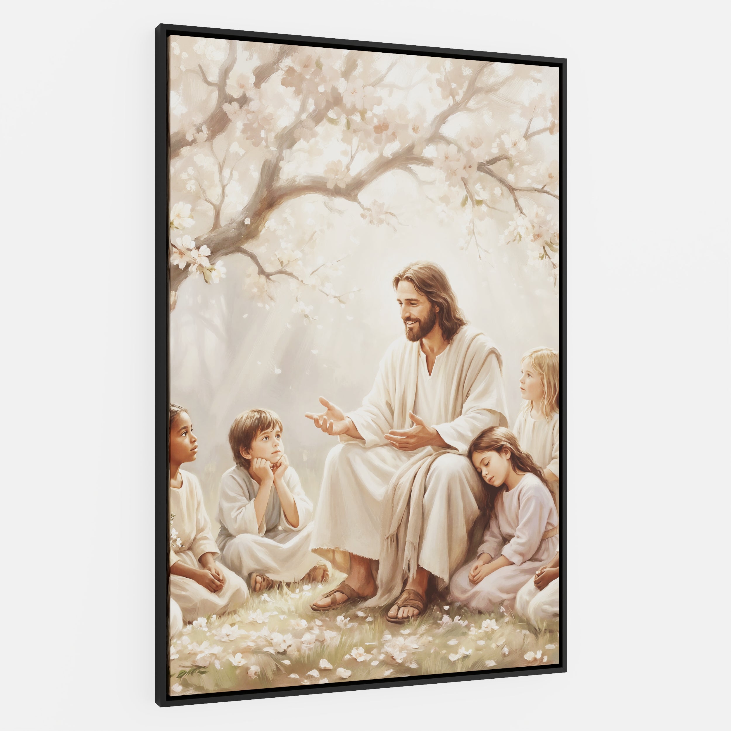 Gathered at His Feet - Canvas