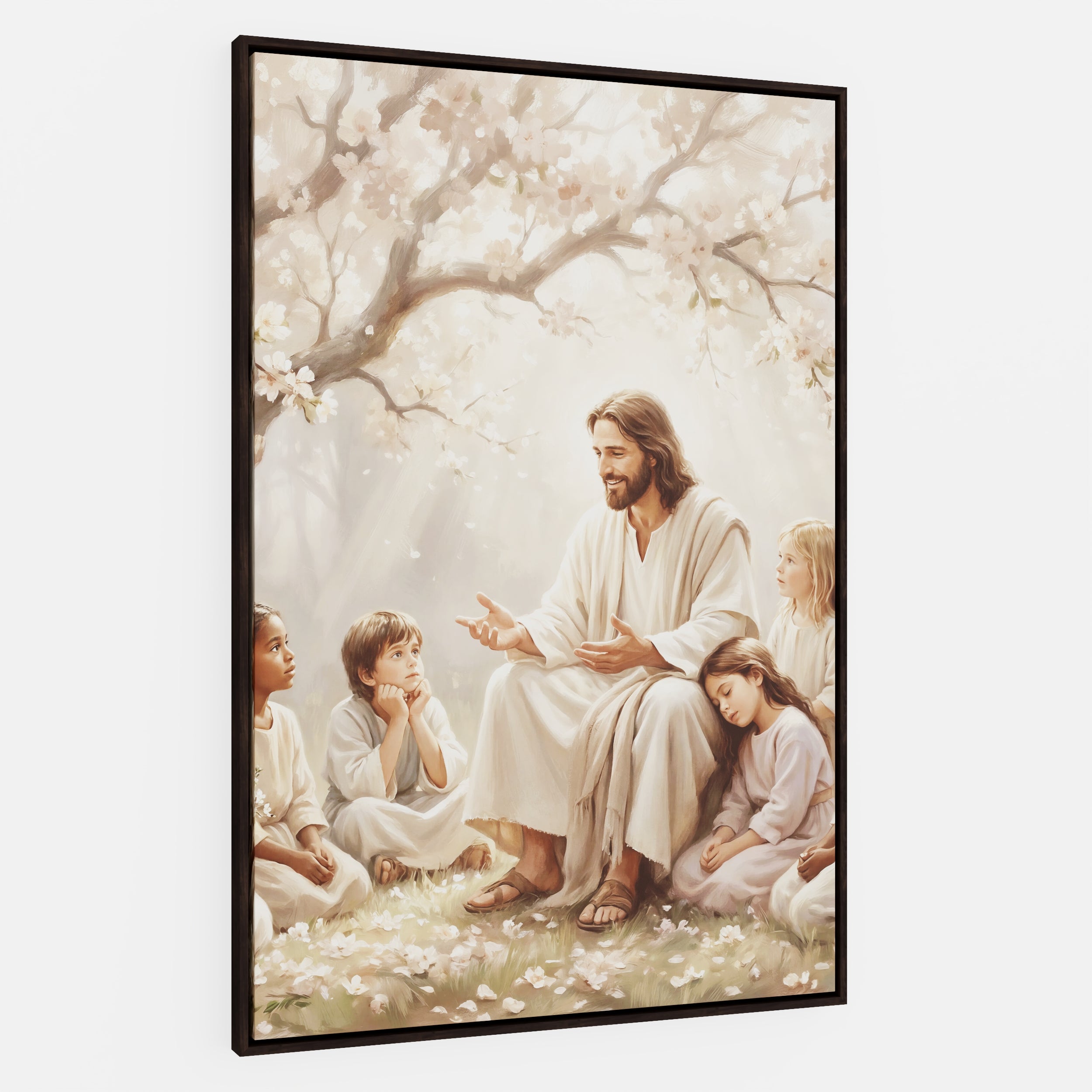 Gathered at His Feet - Canvas