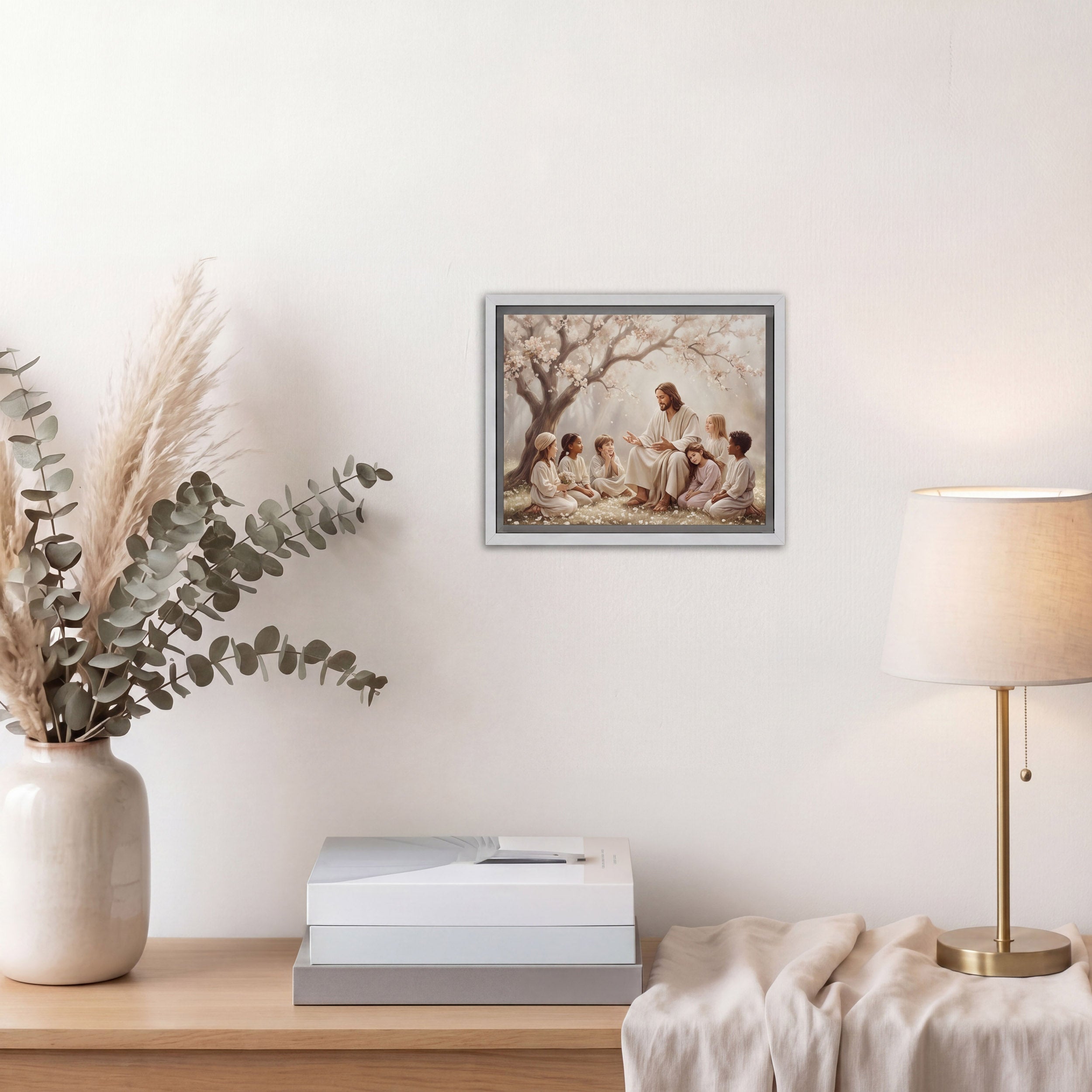 Gathered at His Feet - Canvas