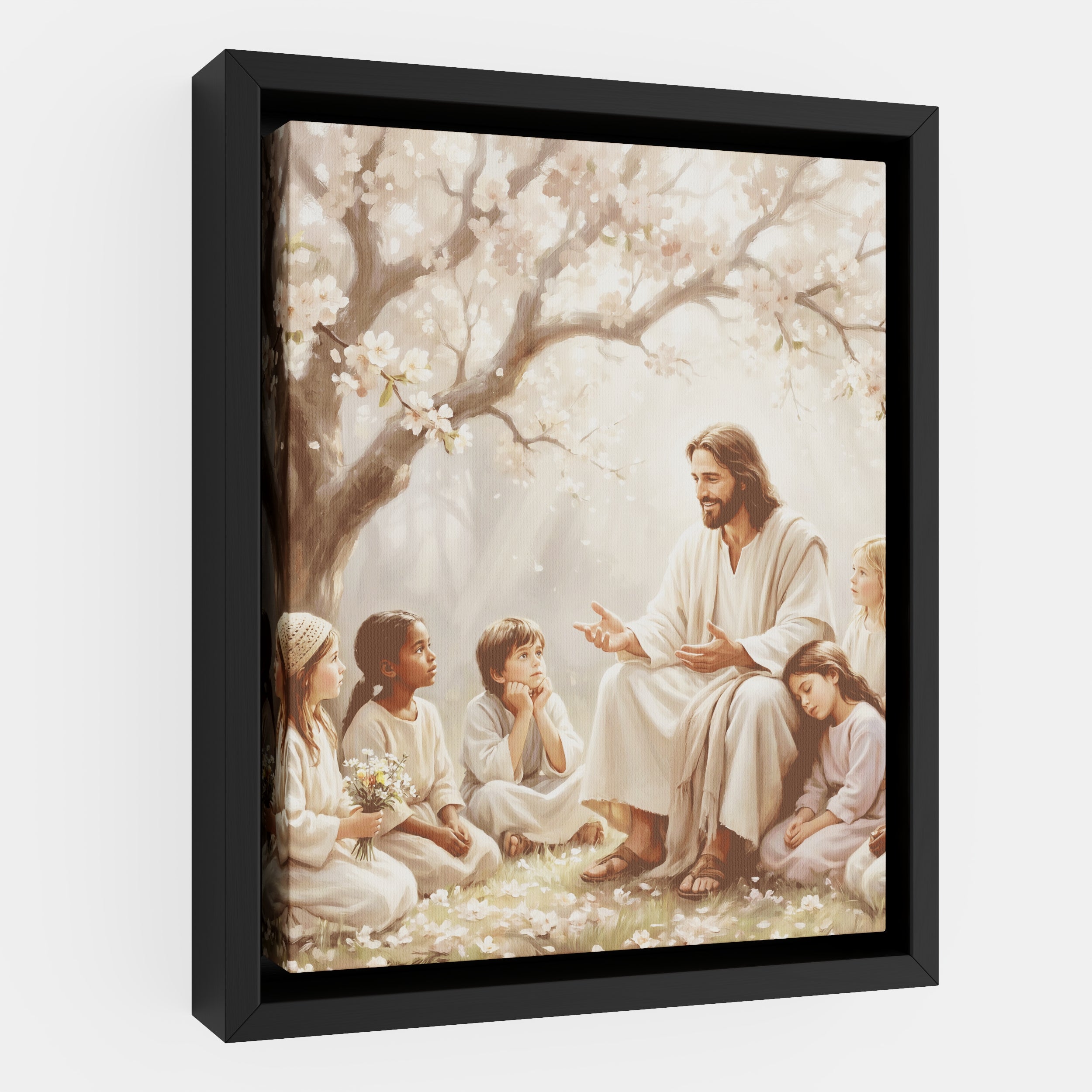 Gathered at His Feet - Canvas