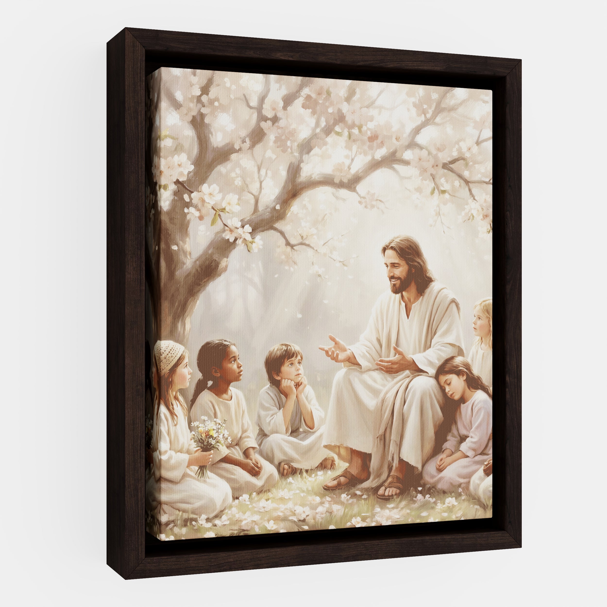 Gathered at His Feet - Canvas