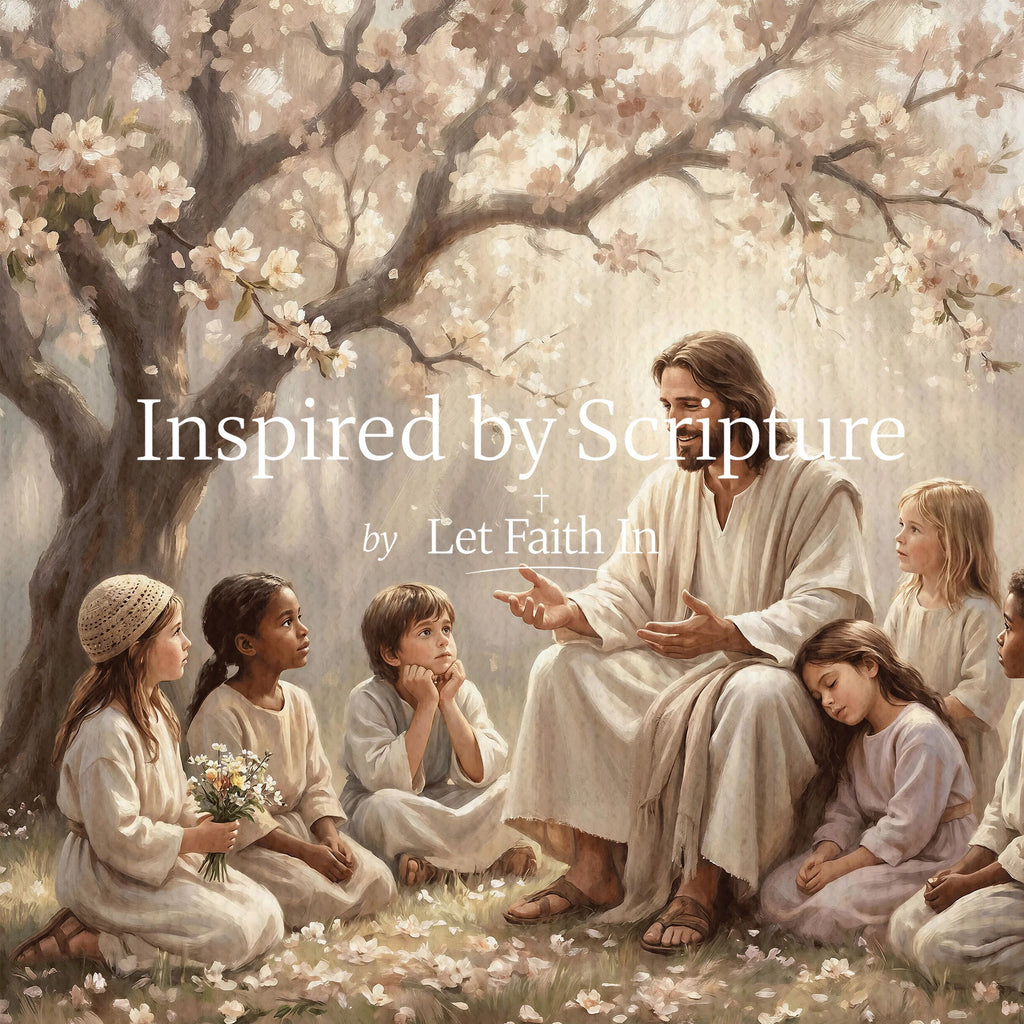 Gathered at His Feet - Canvas