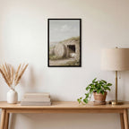 The Stone Was Rolled Away - Canvas