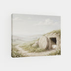 The Stone Was Rolled Away - Canvas
